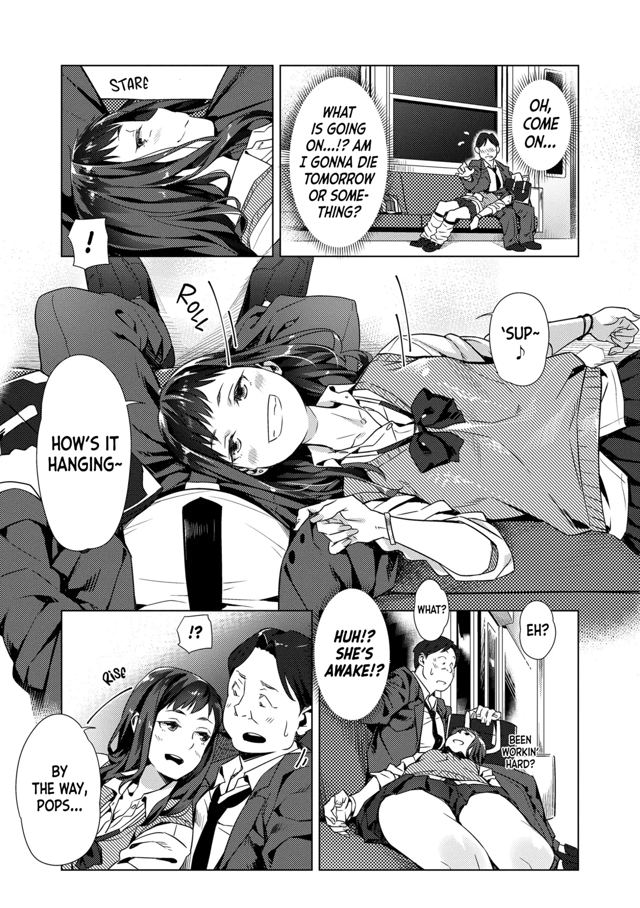 [Bubuzuke]Kakushite Hitoyo no Saporiman｜Thus, a Night of a Salaryman(Enkou Sedai) [English] [Nishimaru] [Decensored] [Digital] Page 6