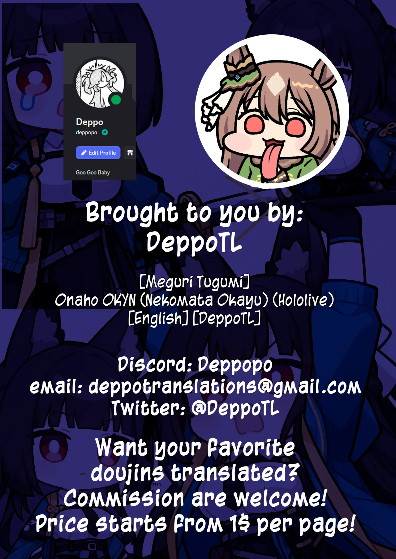 [Meguri Tugumi]Onaho okyn(Nekomata Okayu) [English] [DeppoTL] Page 20