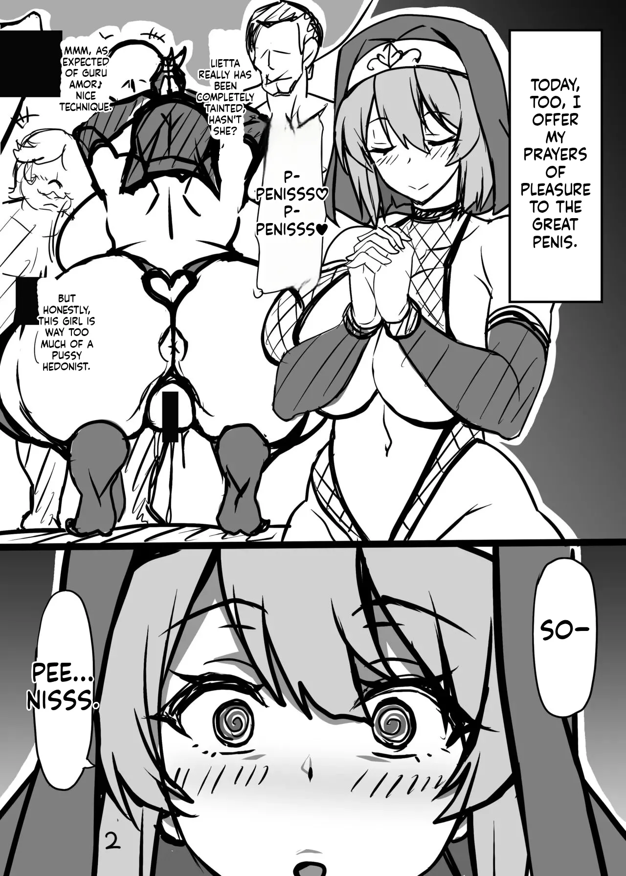 [INSERT (KEN)]My Big-Breasted Masturbation Maid: Rietta(Big-Breasted NTR) (English) Page 4