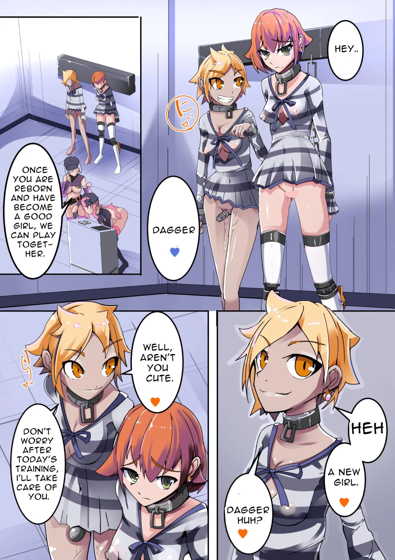 [hentaiworks (Aruma)]Defeated by an Evil Futanari Executive the Hero is Connected to a Body Modification Machine: Staal Dagger 01[ENG][Cute as Hell] Page 10