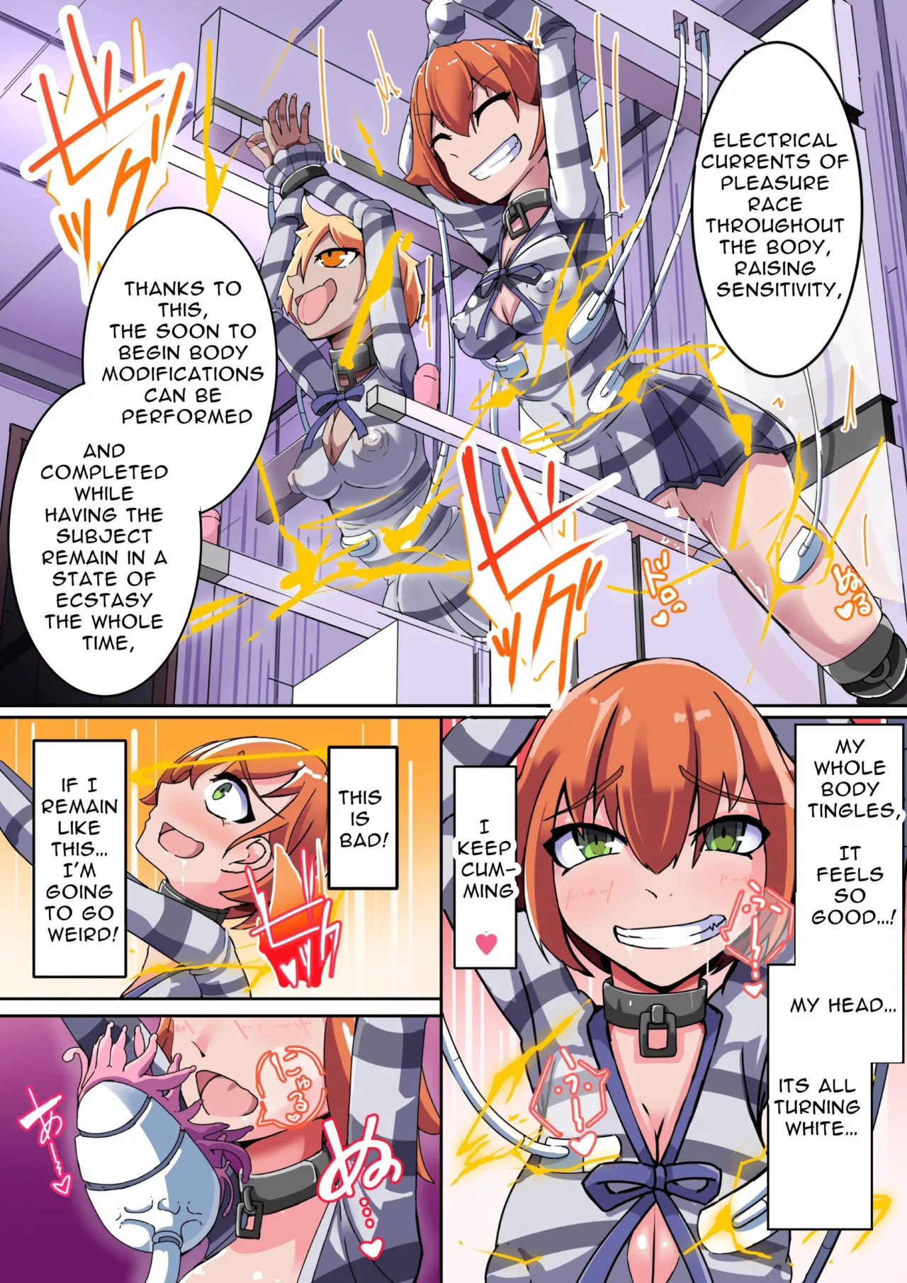 [hentaiworks (Aruma)]Defeated by an Evil Futanari Executive the Hero is Connected to a Body Modification Machine: Staal Dagger 01[ENG][Cute as Hell] Page 15