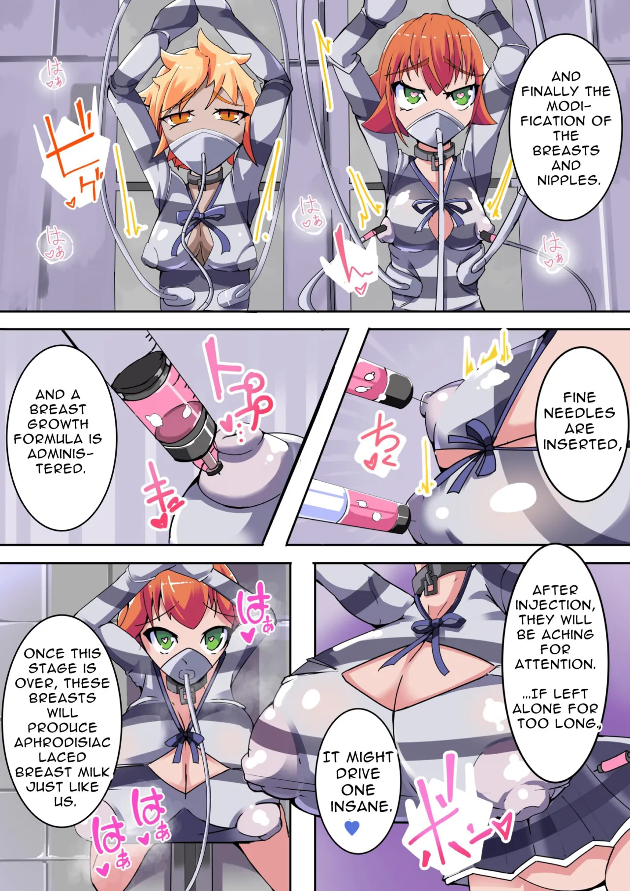 [hentaiworks (Aruma)]Defeated by an Evil Futanari Executive the Hero is Connected to a Body Modification Machine: Staal Dagger 01[ENG][Cute as Hell] Page 18