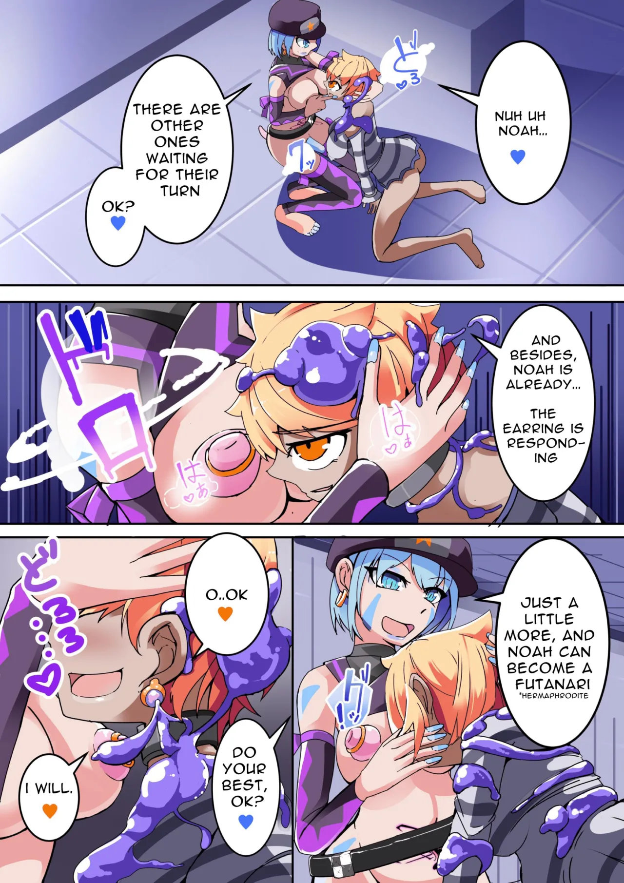 [hentaiworks (Aruma)]Defeated by an Evil Futanari Executive the Hero is Connected to a Body Modification Machine: Staal Dagger 01[ENG][Cute as Hell] Page 21