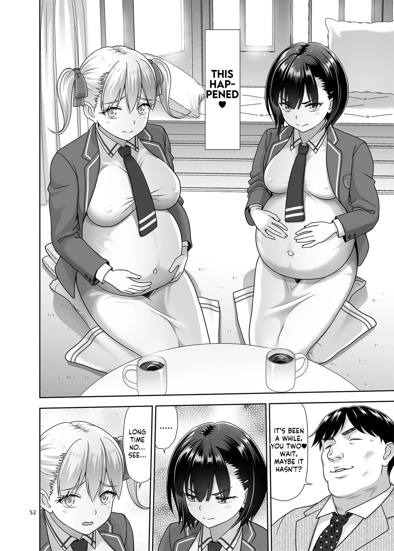 [antyuumosaku (malcorond)]Seishidouin no Oshigoto Bangaihen Sukihoudai Yattetara Okkiku Natteta. + C105 Omake[English] [Kappasa] [Digital] Page 51