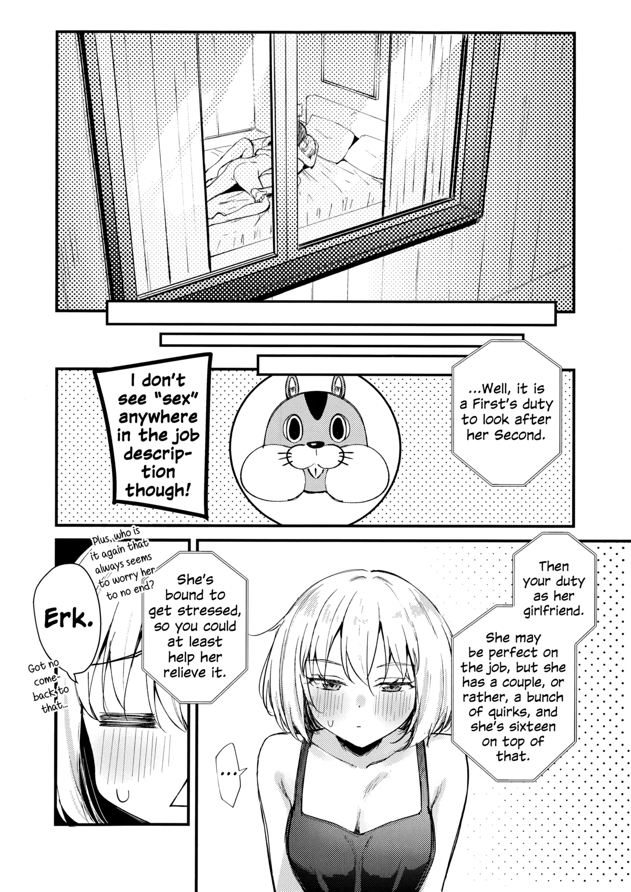 (C107) [Kitaku Jikan (Kitaku)]Saikin Aibou no Seiyoku ga Tsuyosugite Meccha Komatteru | My Partner's Sex Drive Is So Strong That It's Really Been Worrying Me Lately!(Lycoris Recoil) [English] Page 11