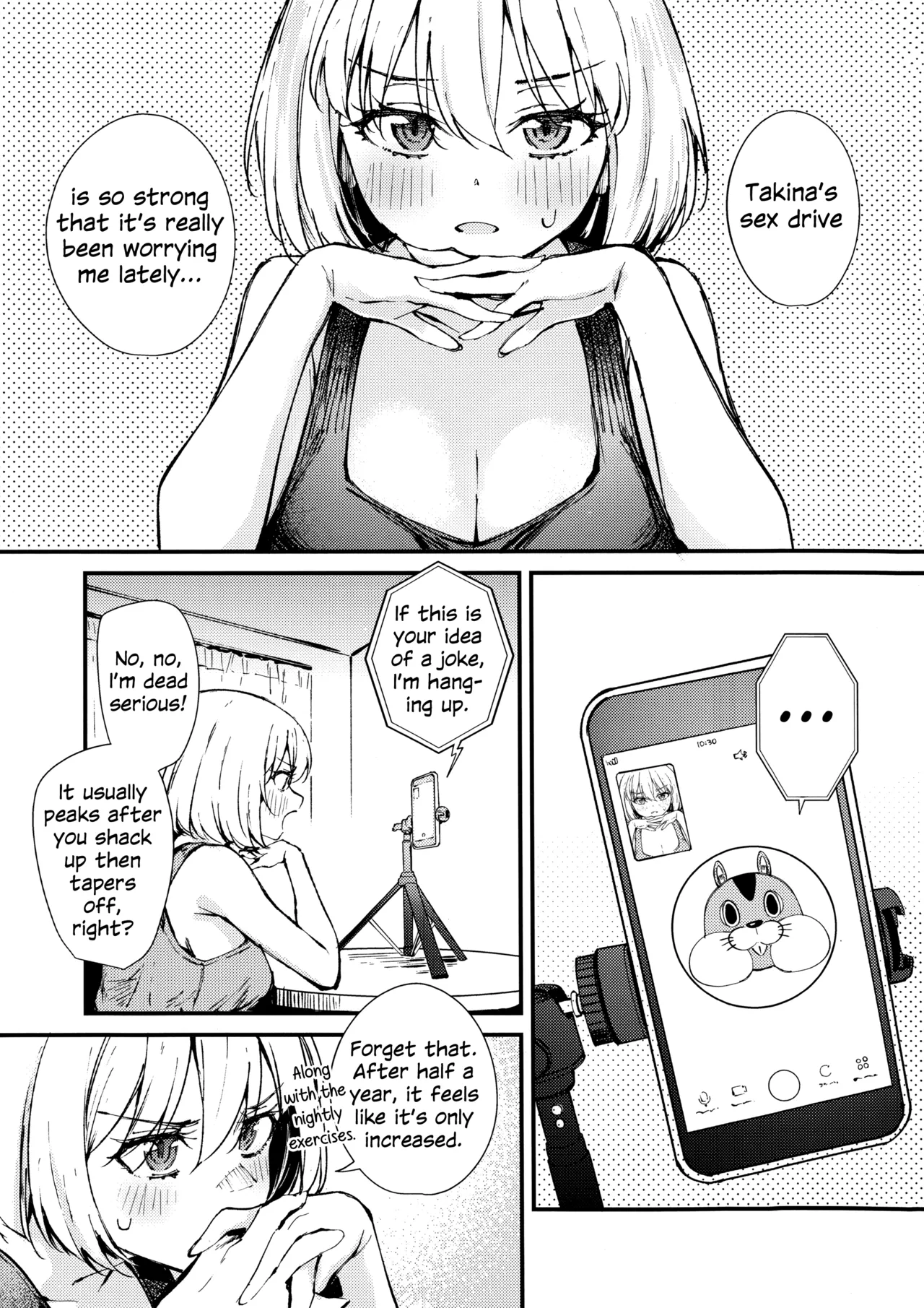(C107) [Kitaku Jikan (Kitaku)]Saikin Aibou no Seiyoku ga Tsuyosugite Meccha Komatteru | My Partner's Sex Drive Is So Strong That It's Really Been Worrying Me Lately!(Lycoris Recoil) [English] Page 2