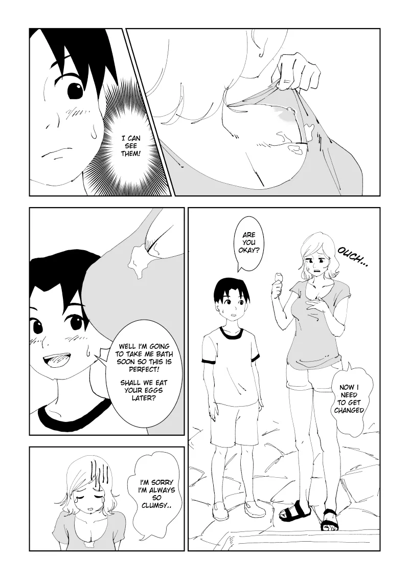 [Oroboy]Mama to Onsen Tamago | Mon and the onsen egg[English] Page 5