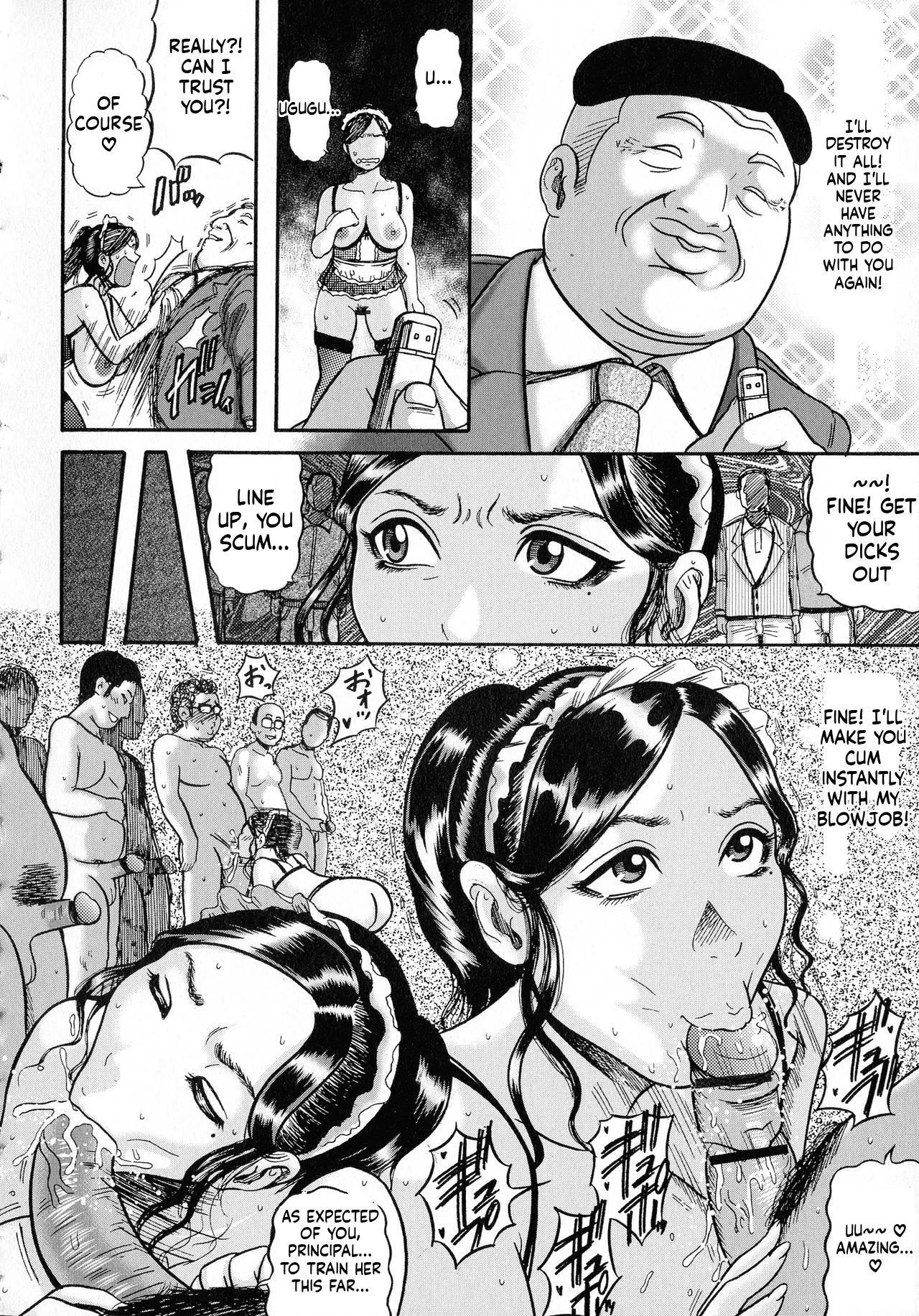 [Makigai Ikko]Hairan Gakuen ~Seido Shidou~[English] Page 60
