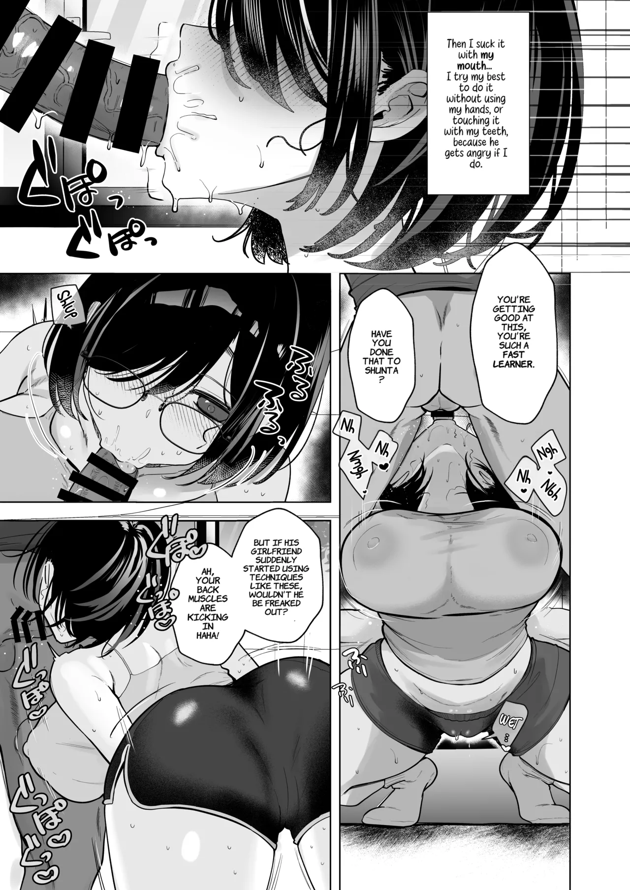 [Omusubi Kororin (Omusubi Korori)]Ore no Jimi Kanojo wa Natsuyasumi dake Aitsu Senyou no OnaPet | My Plain Girlfriend Is That Guy's Personal Fucktoy For The Summer Break[English] [Comoop] [Digital] Page 24