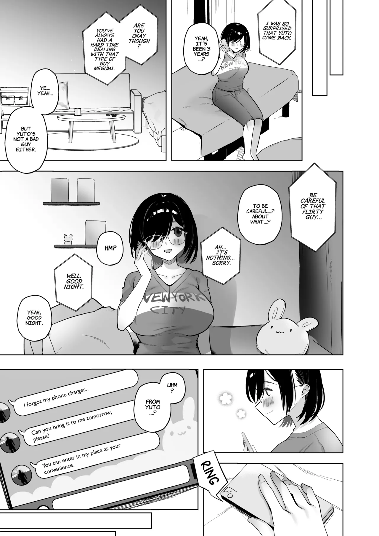 [Omusubi Kororin (Omusubi Korori)]Ore no Jimi Kanojo wa Natsuyasumi dake Aitsu Senyou no OnaPet | My Plain Girlfriend Is That Guy's Personal Fucktoy For The Summer Break[English] [Comoop] [Digital] Page 8