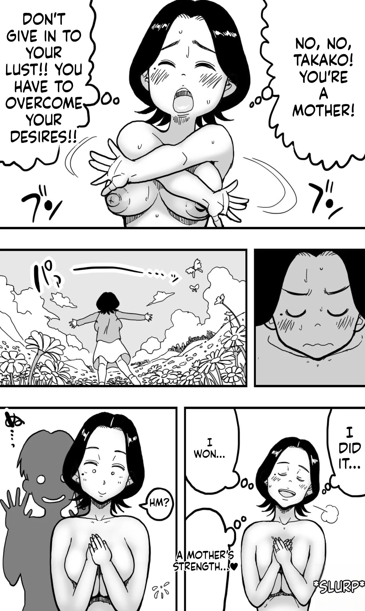[polbockle]A drunk son mistakes his mother for a call girl and starts groping her huge breasts(English) Page 20