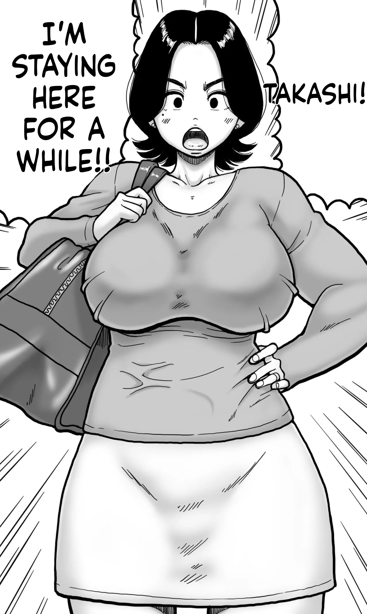 [polbockle]A drunk son mistakes his mother for a call girl and starts groping her huge breasts(English) Page 3