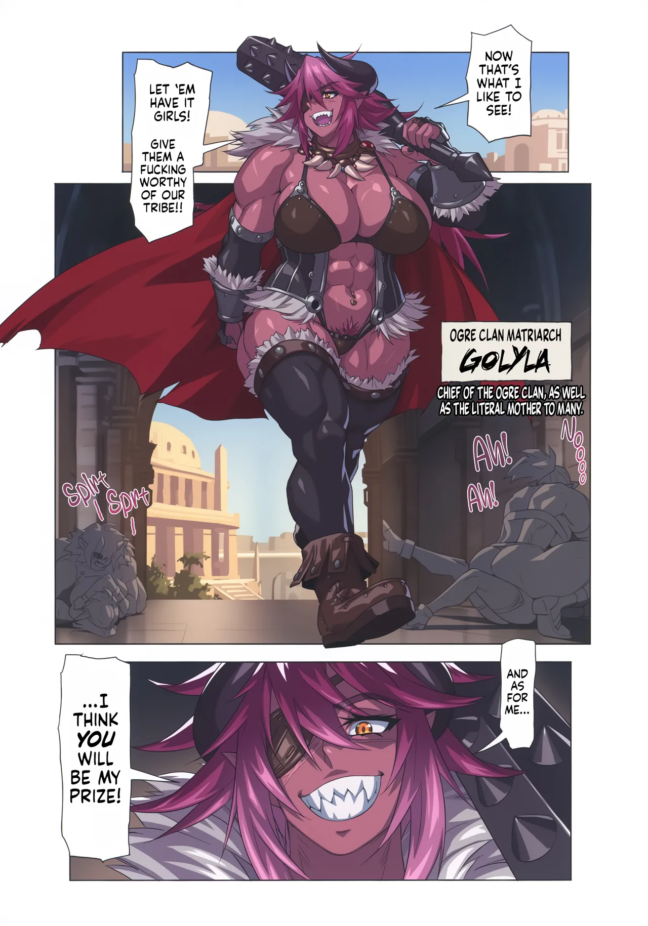 (C106) [M-ya (Mikoyan)]Ogre tai Dark Elf Soushuuhen Plus | Ogre Vs Dark Elf Omnibus Plus[English] Page 10
