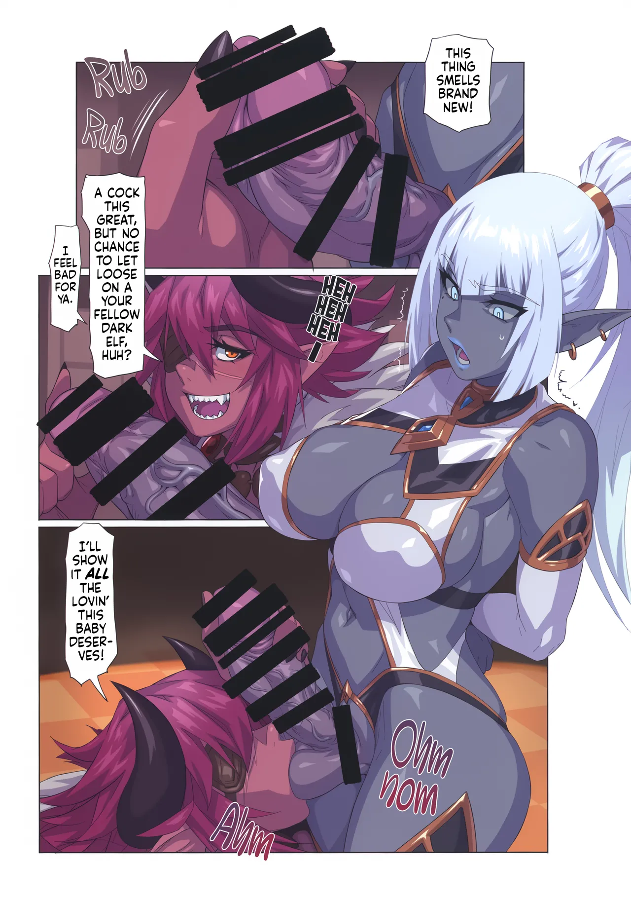 (C106) [M-ya (Mikoyan)]Ogre tai Dark Elf Soushuuhen Plus | Ogre Vs Dark Elf Omnibus Plus[English] Page 14