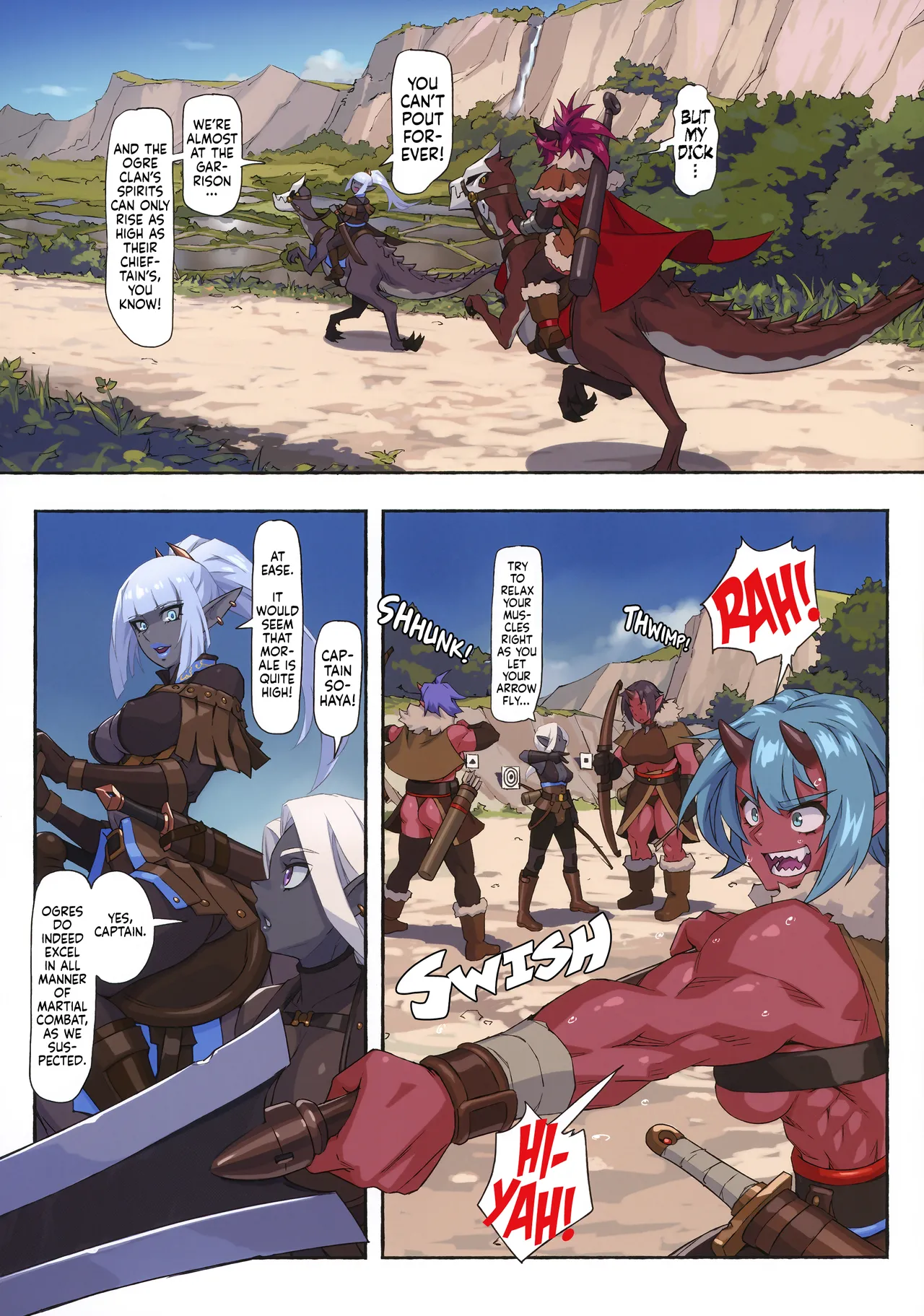 (C106) [M-ya (Mikoyan)]Ogre tai Dark Elf Soushuuhen Plus | Ogre Vs Dark Elf Omnibus Plus[English] Page 61