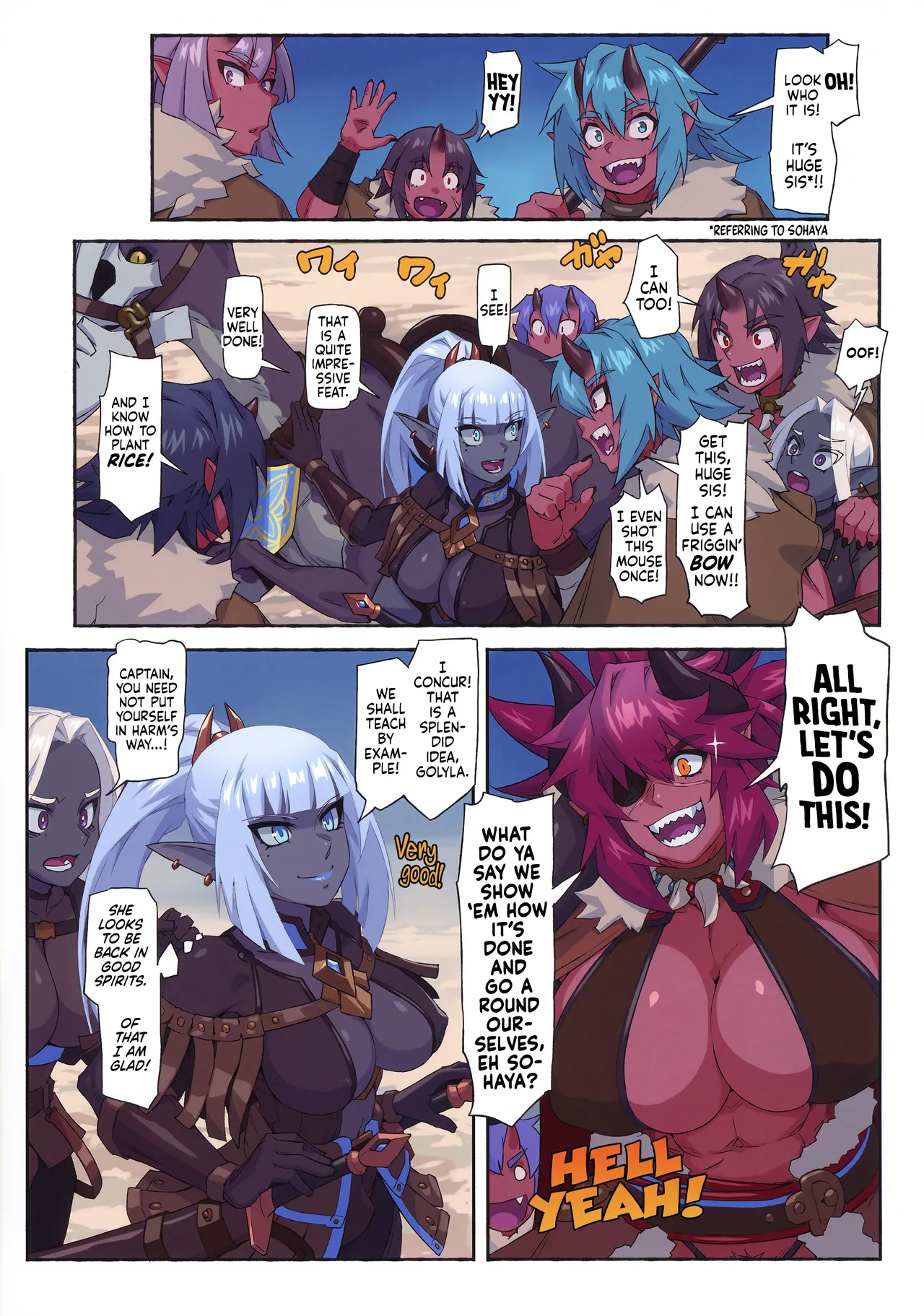 (C106) [M-ya (Mikoyan)]Ogre tai Dark Elf Soushuuhen Plus | Ogre Vs Dark Elf Omnibus Plus[English] Page 62