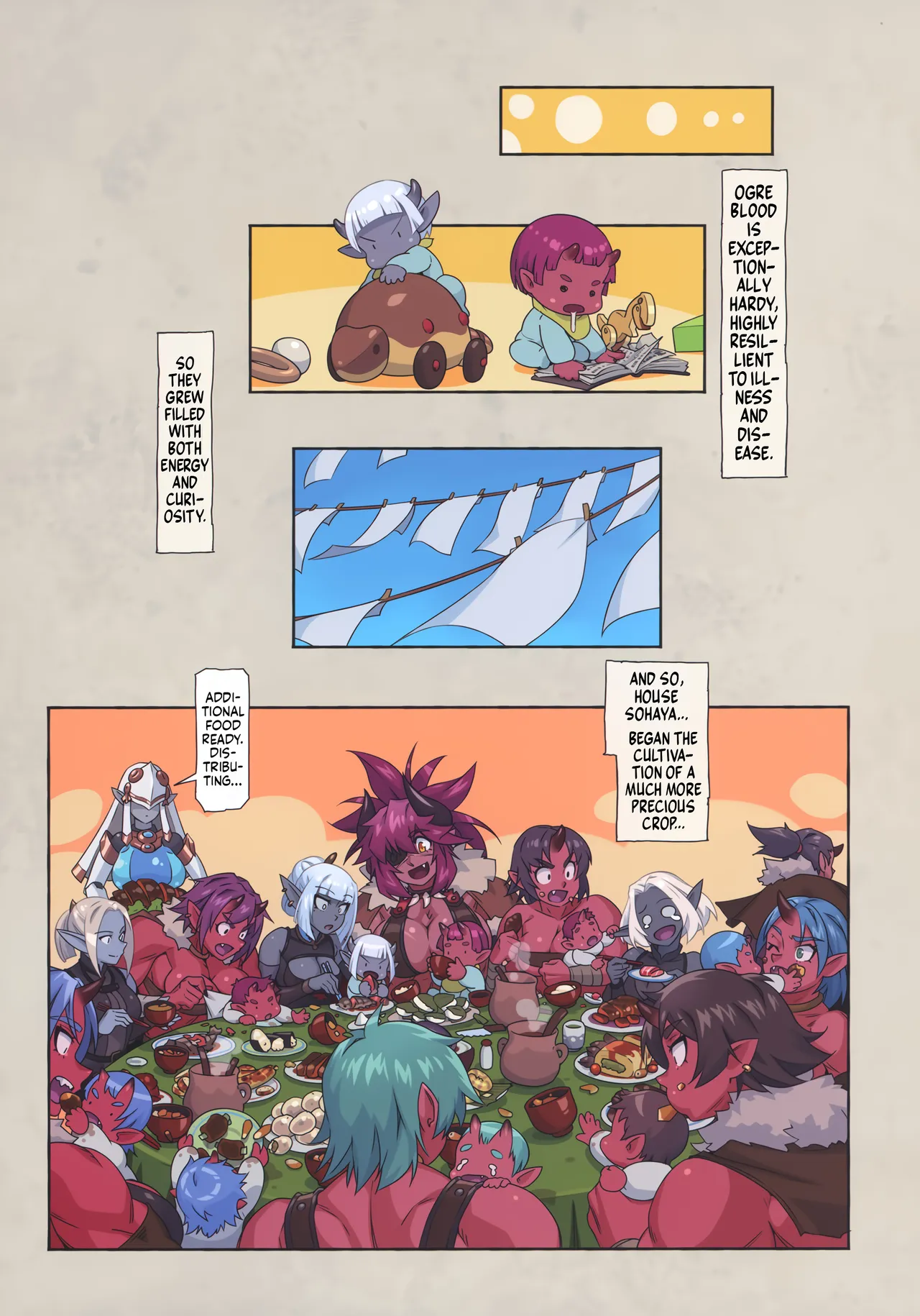 (C106) [M-ya (Mikoyan)]Ogre tai Dark Elf Soushuuhen Plus | Ogre Vs Dark Elf Omnibus Plus[English] Page 84