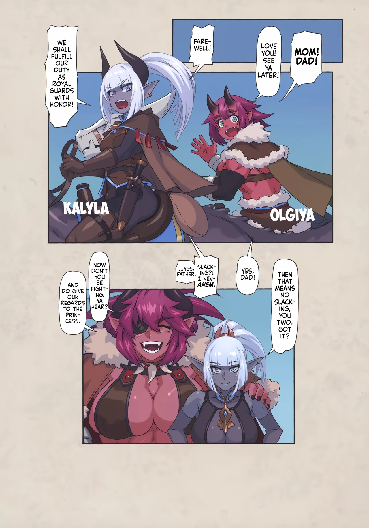 (C106) [M-ya (Mikoyan)]Ogre tai Dark Elf Soushuuhen Plus | Ogre Vs Dark Elf Omnibus Plus[English] Page 85