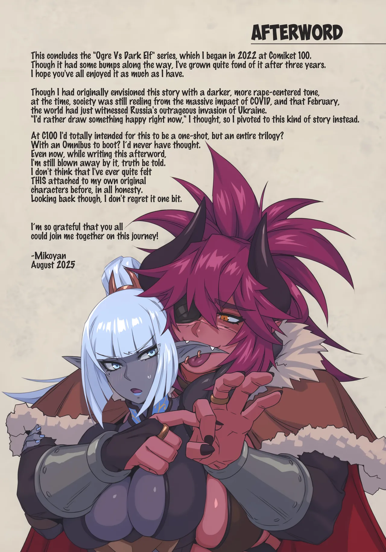 (C106) [M-ya (Mikoyan)]Ogre tai Dark Elf Soushuuhen Plus | Ogre Vs Dark Elf Omnibus Plus[English] Page 87