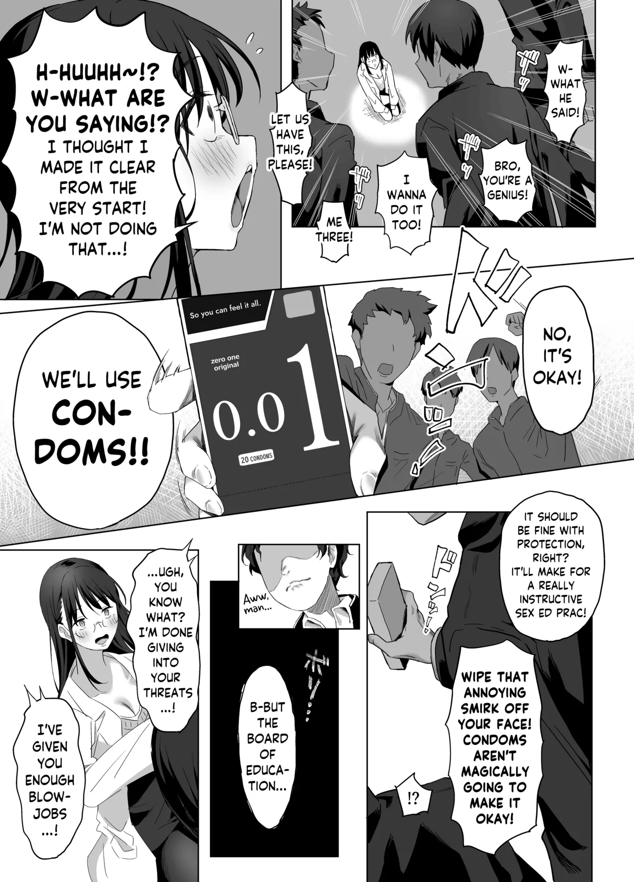 [Purumetal]Gomu Fella Dake Nara Shite Kureru Hokenshitsu no Sensei | The School Nurse Will Suck You Off! But Only With a Condom[English] [skibidibenki] [Digital] Page 28