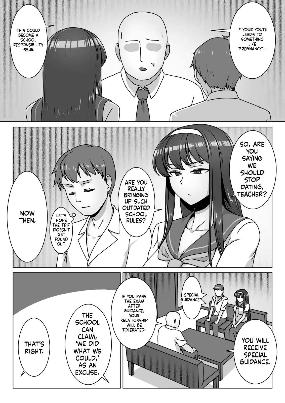 Koi ni Mezameta Takane no Hana ni Chuunen Kyoushi no Nettori Tokubetsu Seishidou Todome no Dosukebe Sex Ryokou[English] [MTL] [Digital] Page 4