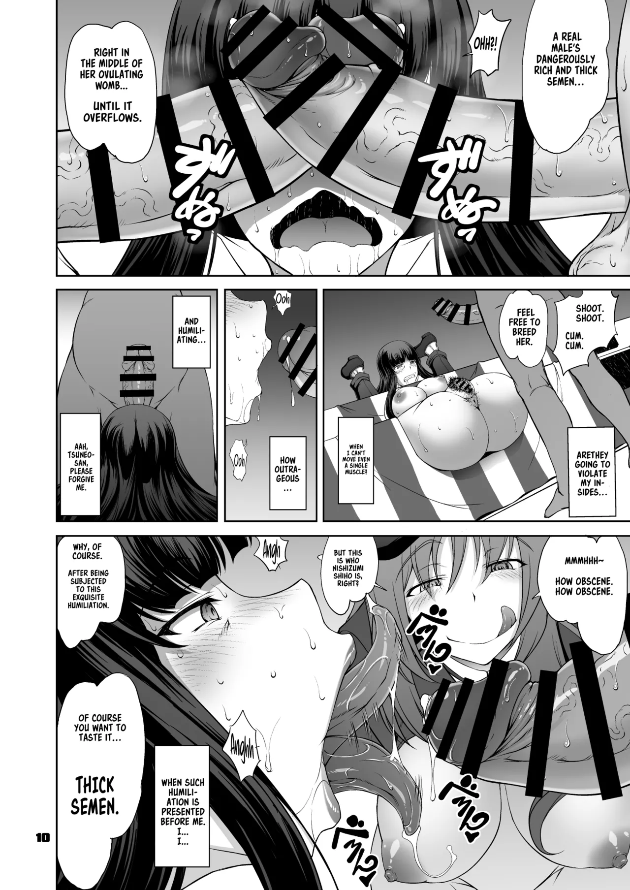 [Majimadou (Matou)]Iemoto no Geneki Fukki Kanzen Fukujuu Dosukebe Ura Senshadou Ni (Girls und Panzer) | The Head's Return To Active Duty: The Complete Submission Ultra-Lewd Sensha-Do[English] [Sonarin迫] [Digital] Page 10