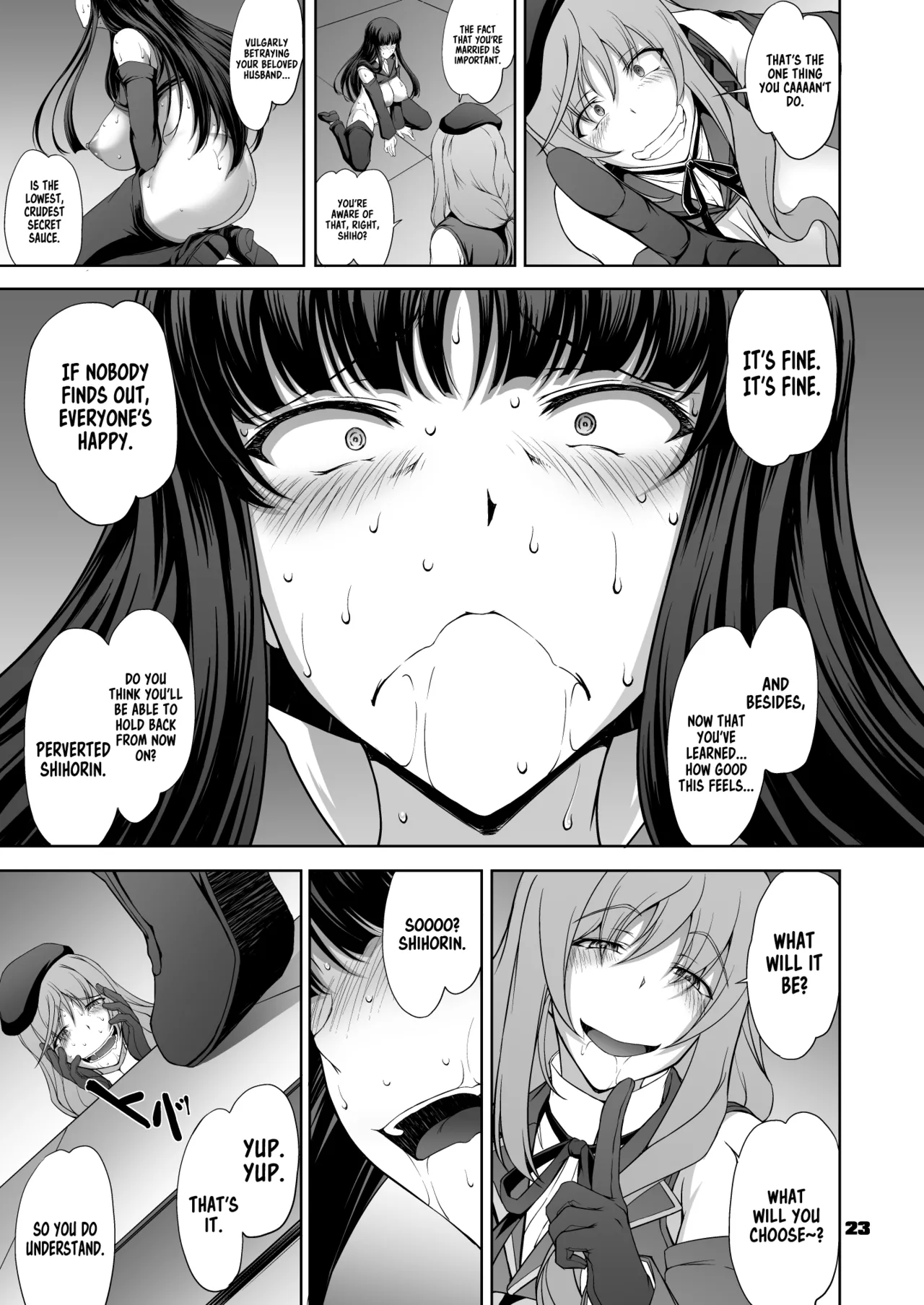 [Majimadou (Matou)]Iemoto no Geneki Fukki Kanzen Fukujuu Dosukebe Ura Senshadou Ni (Girls und Panzer) | The Head's Return To Active Duty: The Complete Submission Ultra-Lewd Sensha-Do[English] [Sonarin迫] [Digital] Page 23