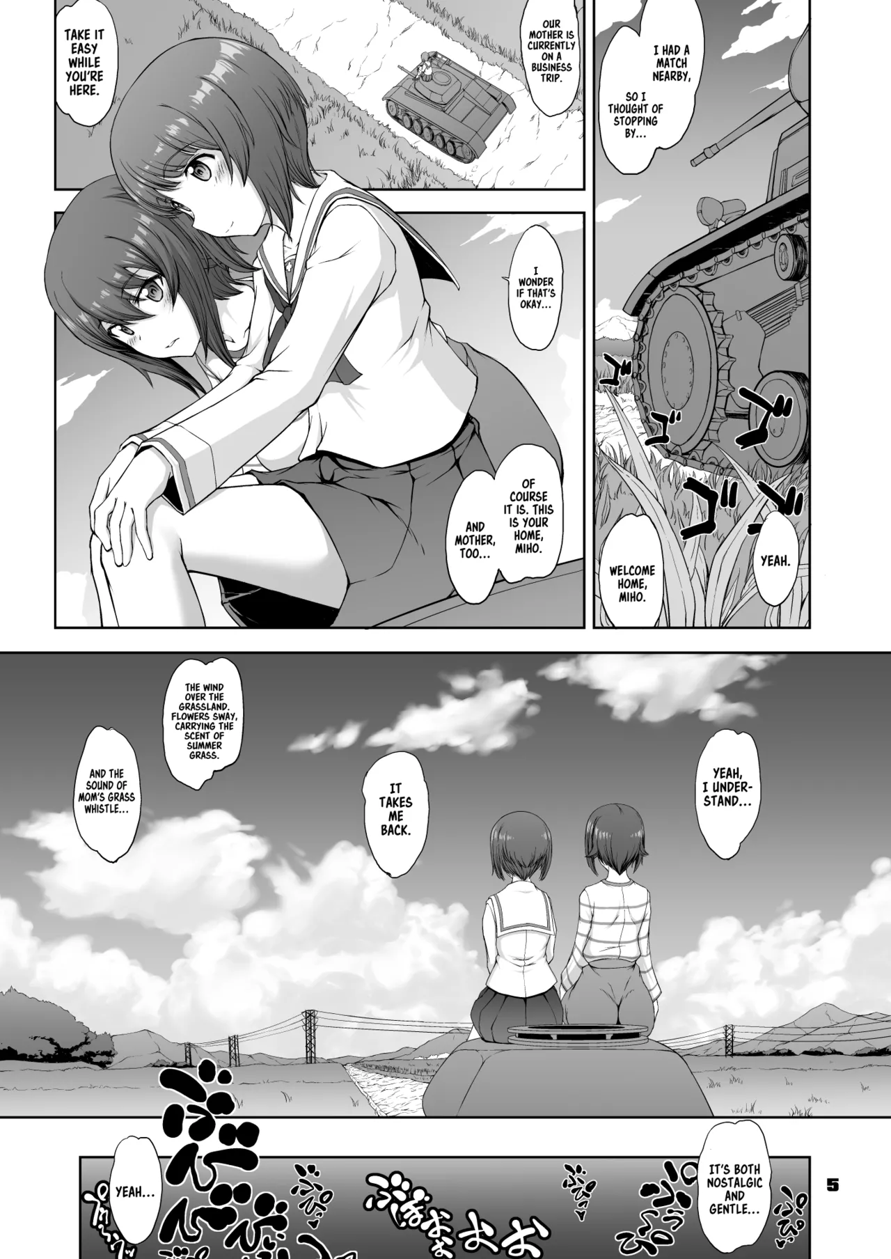 [Majimadou (Matou)]Iemoto no Geneki Fukki Kanzen Fukujuu Dosukebe Ura Senshadou Ni (Girls und Panzer) | The Head's Return To Active Duty: The Complete Submission Ultra-Lewd Sensha-Do[English] [Sonarin迫] [Digital] Page 5