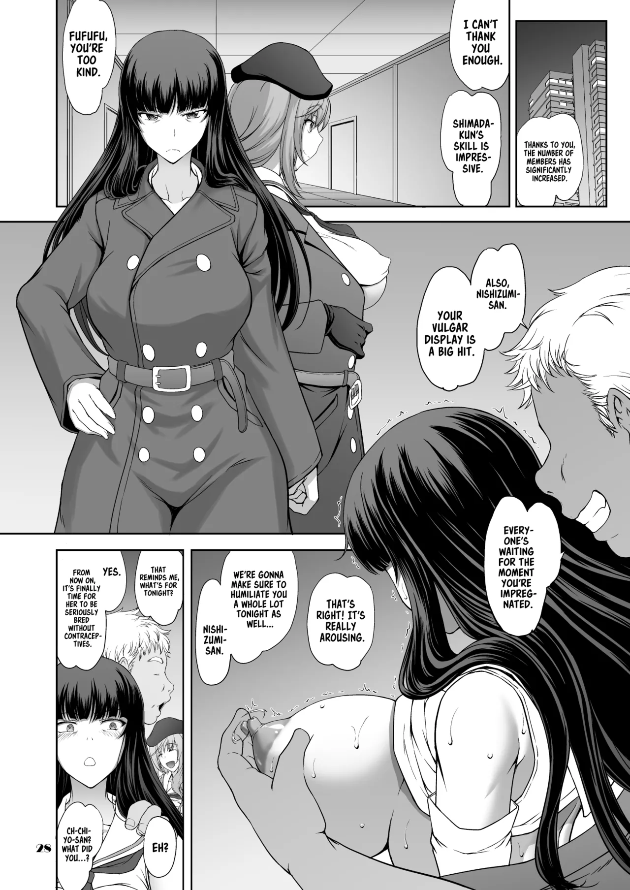 [Majimadou (Matou)]Iemoto no Hyakuya Taetara Soku Kaihou! Jikkyou Tanetsuke Namahaishin (Girls und Panzer) | Instant Freedom if The Head Survives For 100 Nights!! Live Commentary Breeding Livestream[English] [Sonarin迫] [Digital] Page 28