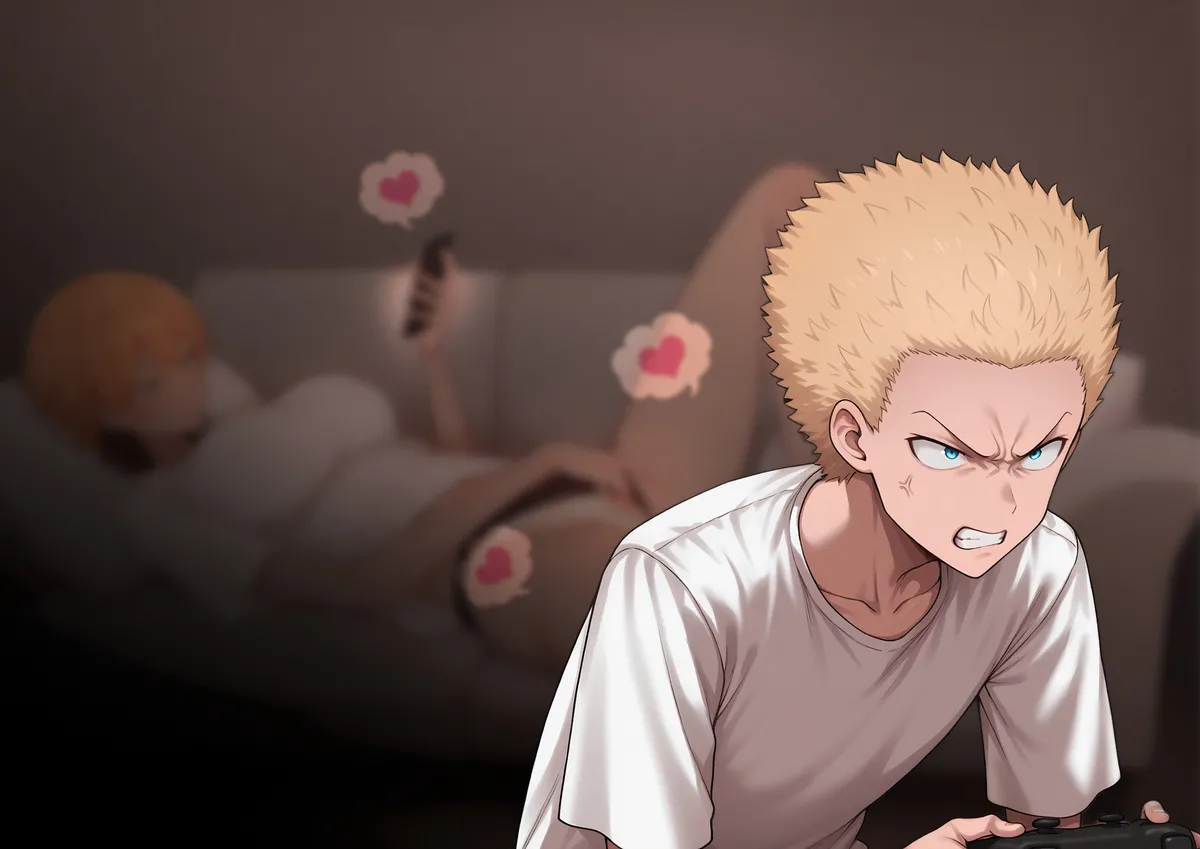 [lizarb]losing my loved ones to the new transfer student! Part 2[AI Generated] Page 14