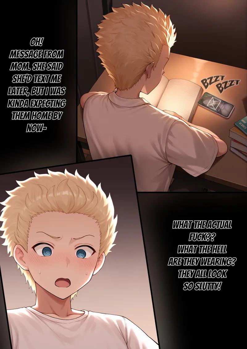 [lizarb]losing my loved ones to the new transfer student! Part 2[AI Generated] Page 49