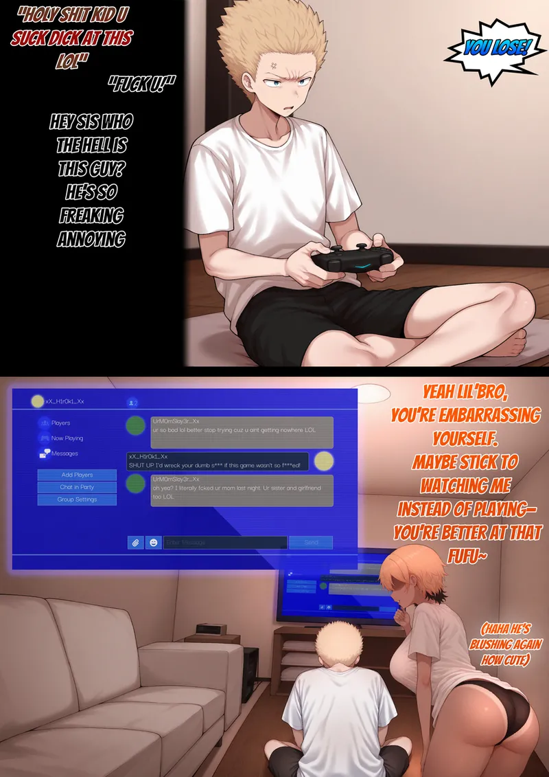 [lizarb]losing my loved ones to the new transfer student! Part 2[AI Generated] Page 8