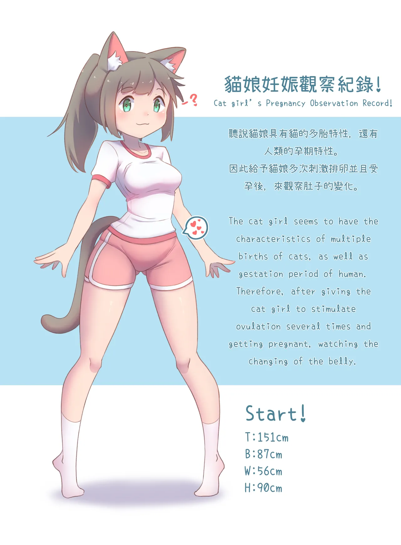 CatChan's Pregnancy Observation Record! Page 1