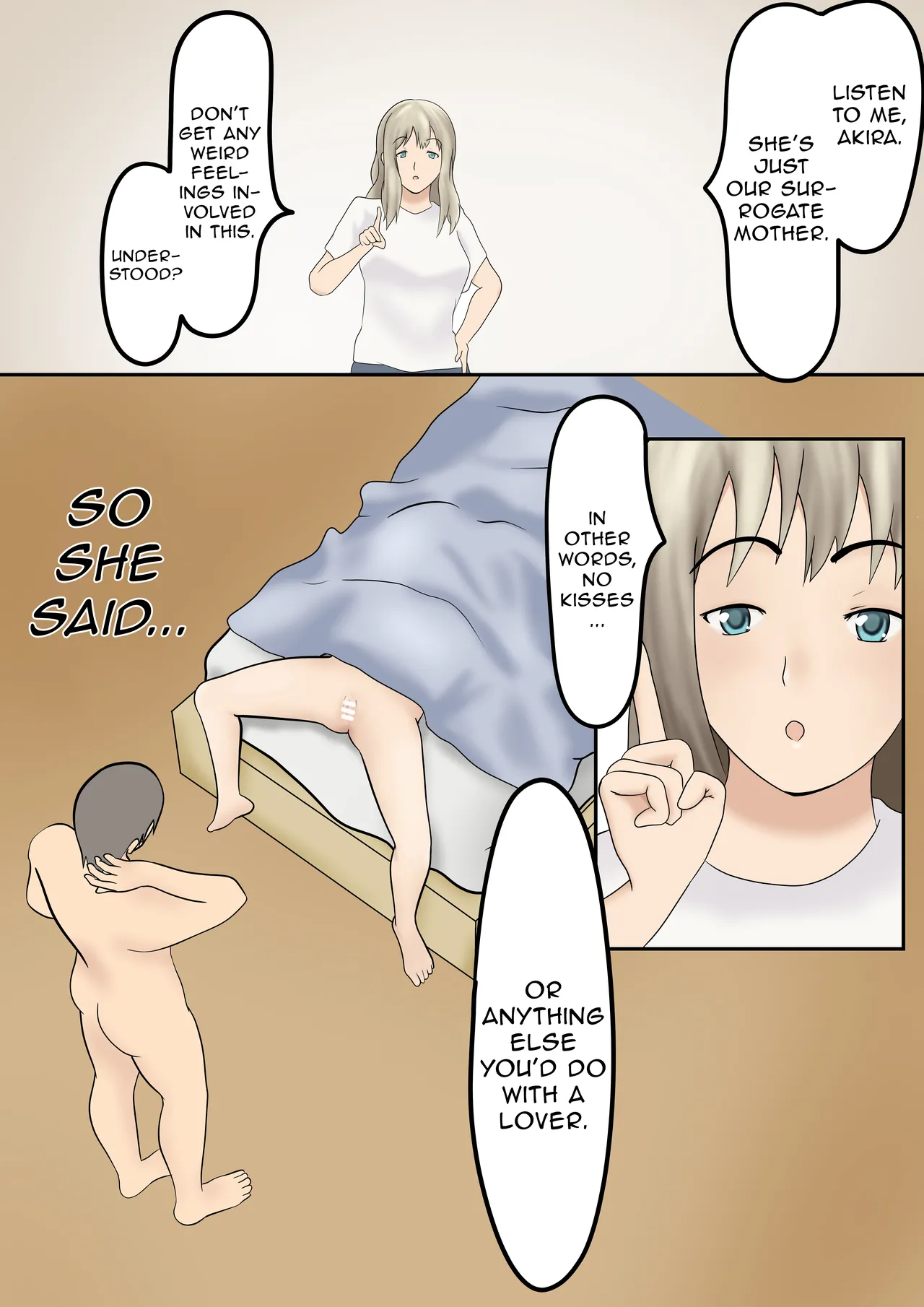 [Pentacle (Shimipan)]Dairi Shussan O Yome No Haha NI Onegai Shita Hanashi | That Time We Asked My Wife’s Mother to Be Our Surrogate Mother[English] [Kinsei Translations] Page 3