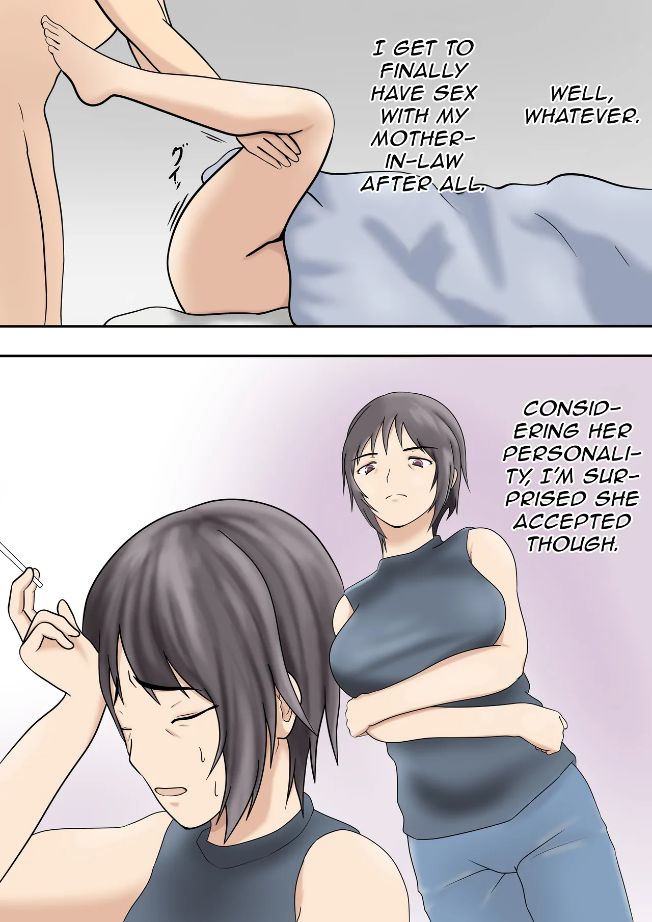 [Pentacle (Shimipan)]Dairi Shussan O Yome No Haha NI Onegai Shita Hanashi | That Time We Asked My Wife’s Mother to Be Our Surrogate Mother[English] [Kinsei Translations] Page 4