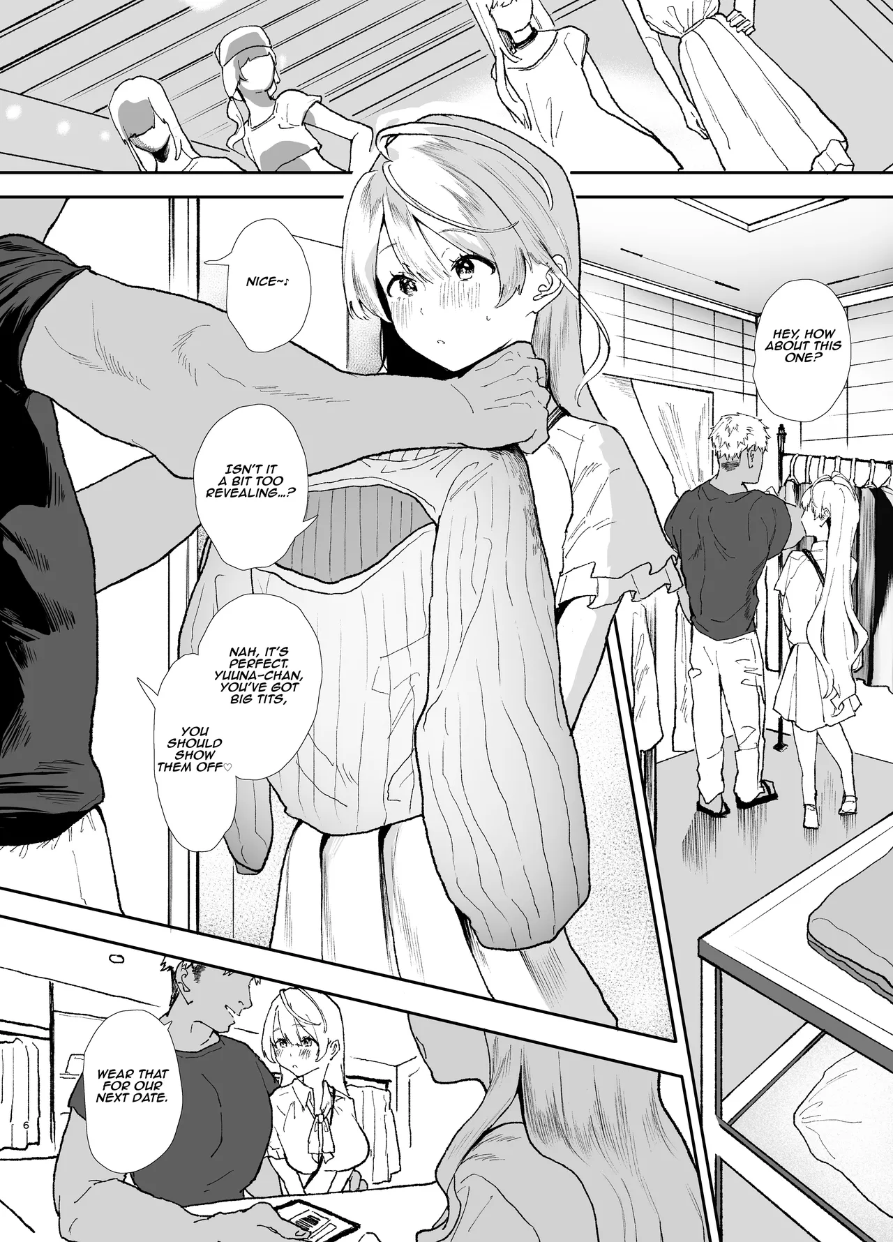 [Yamakon-ya (Yamakonbu)]Seiso de Kawaii Anoko no Kyuujitsu Koubi | Day-Off Sex with That Cute and Innocent Girl[English] [Aishi21] [Digital] Page 6