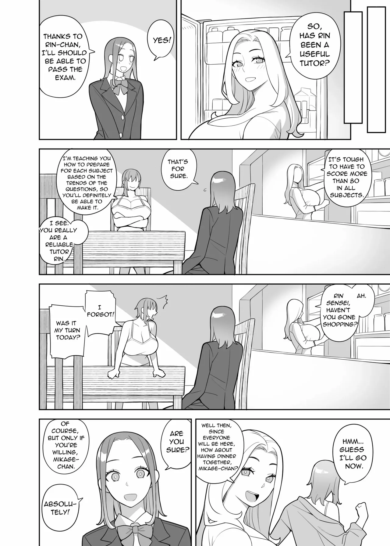 [Hidarikiki]Tomodachi to Sono Haha Oya ni Semarareru Hanashi | A Story about a Friend and her Mother coming on to me[English] Page 5