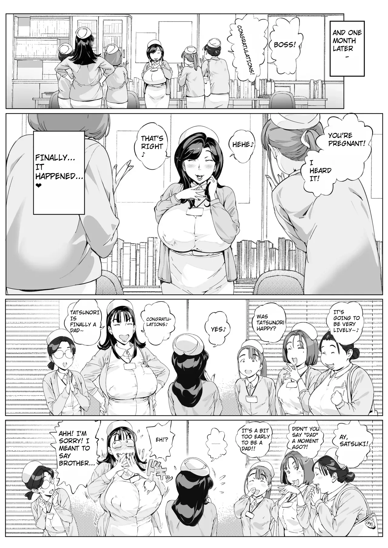 [Vadass (Oltlo)]Dekiai Kansatsu Nikki 3 Kaede Mama (45) Hen  | A Doting Mother’s Observation Diary 3: Mama Kaede (45) Story[English] [MTL] [Digital] Page 32