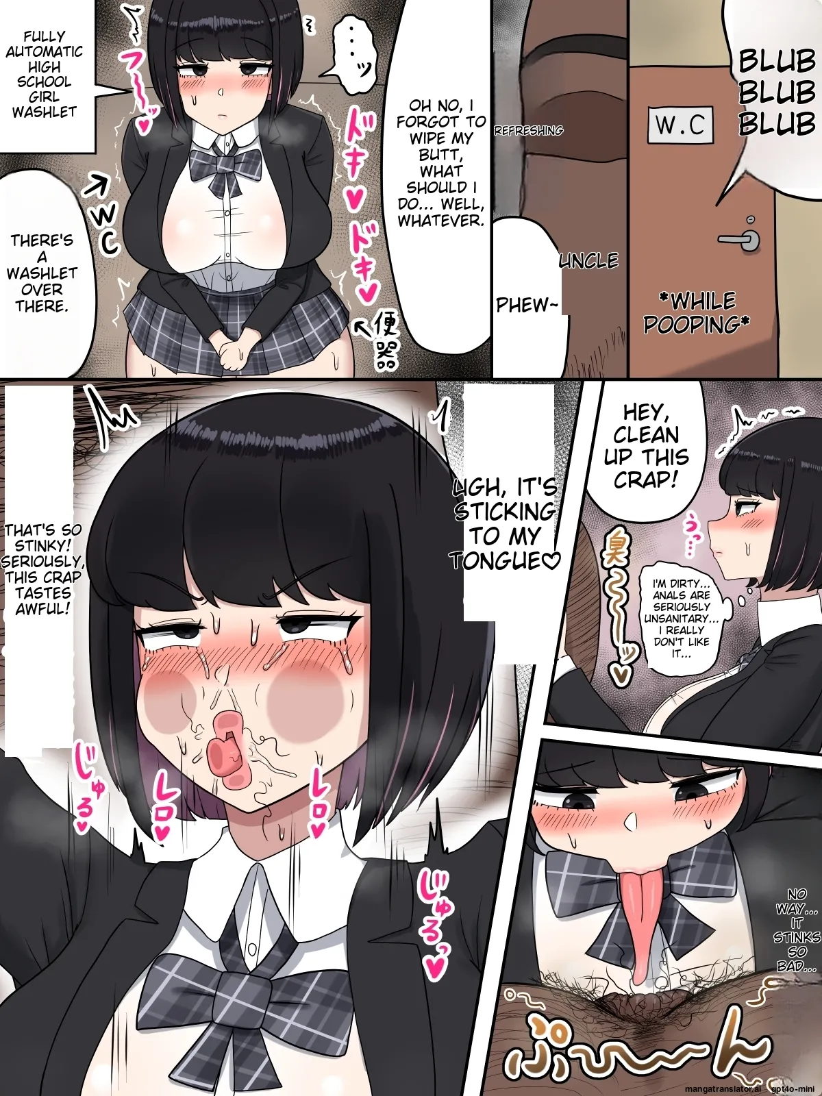 [Tanechikoya (Tanehijiri)]Cool-kei JK Rio-chan ~Sochin to Dekachin no Hannou no Chigai~[MTL] Page 11