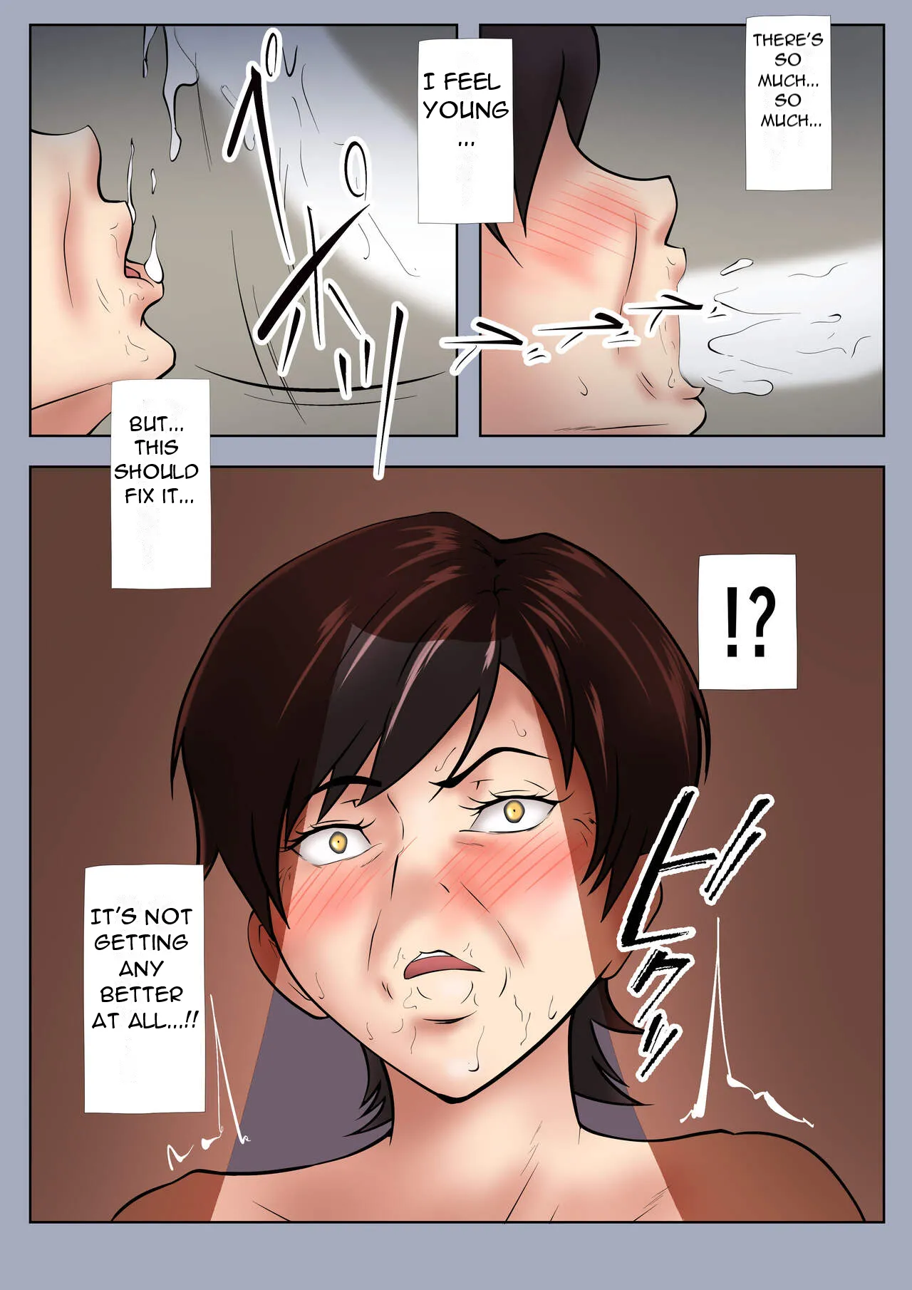 [Pentacle (Shimipan)]Okaa-san ga Onanie Shiteita Node... | Because My Mom Was Masturbating...[English] [DarklordMTLs] Page 32