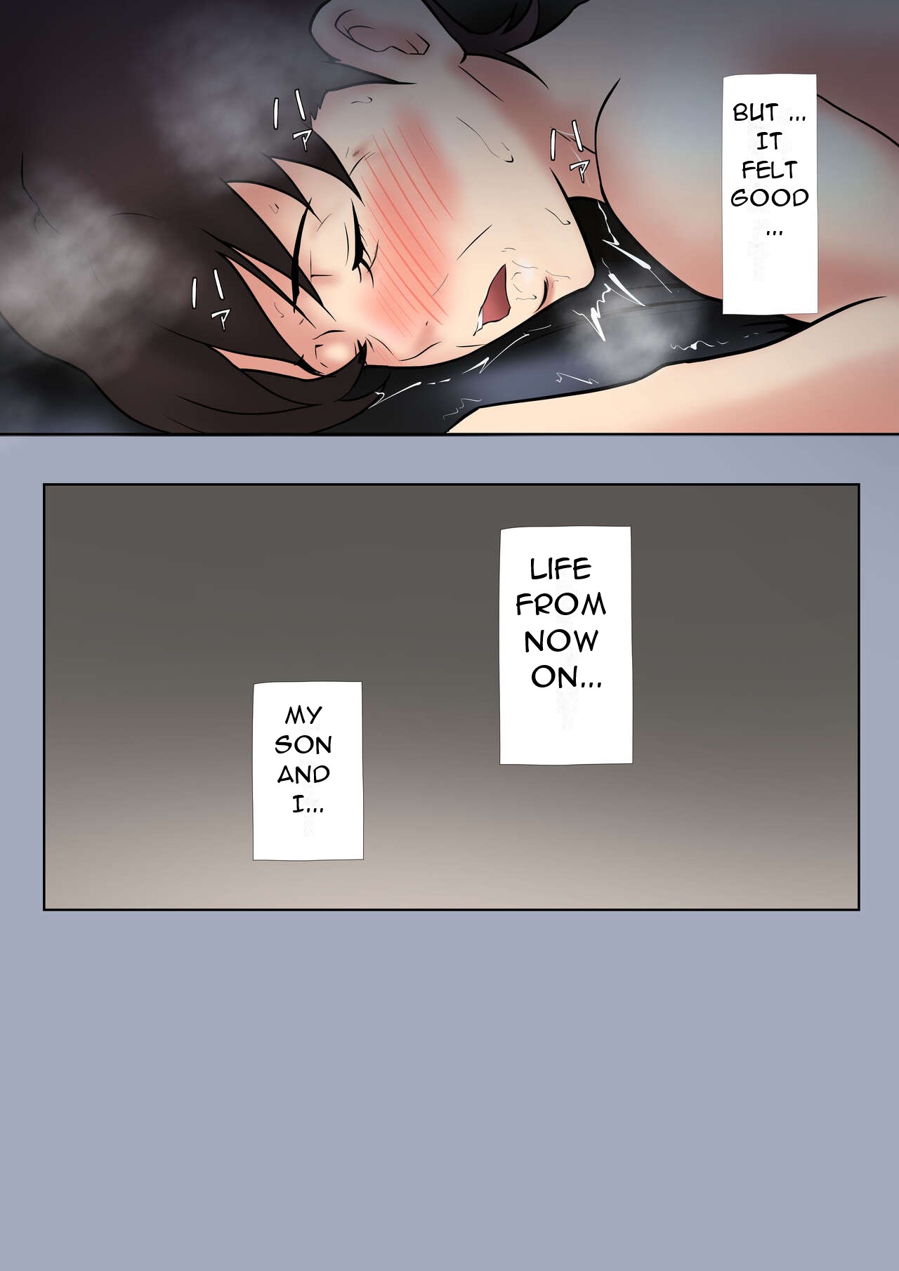 [Pentacle (Shimipan)]Okaa-san ga Onanie Shiteita Node... | Because My Mom Was Masturbating...[English] [DarklordMTLs] Page 57