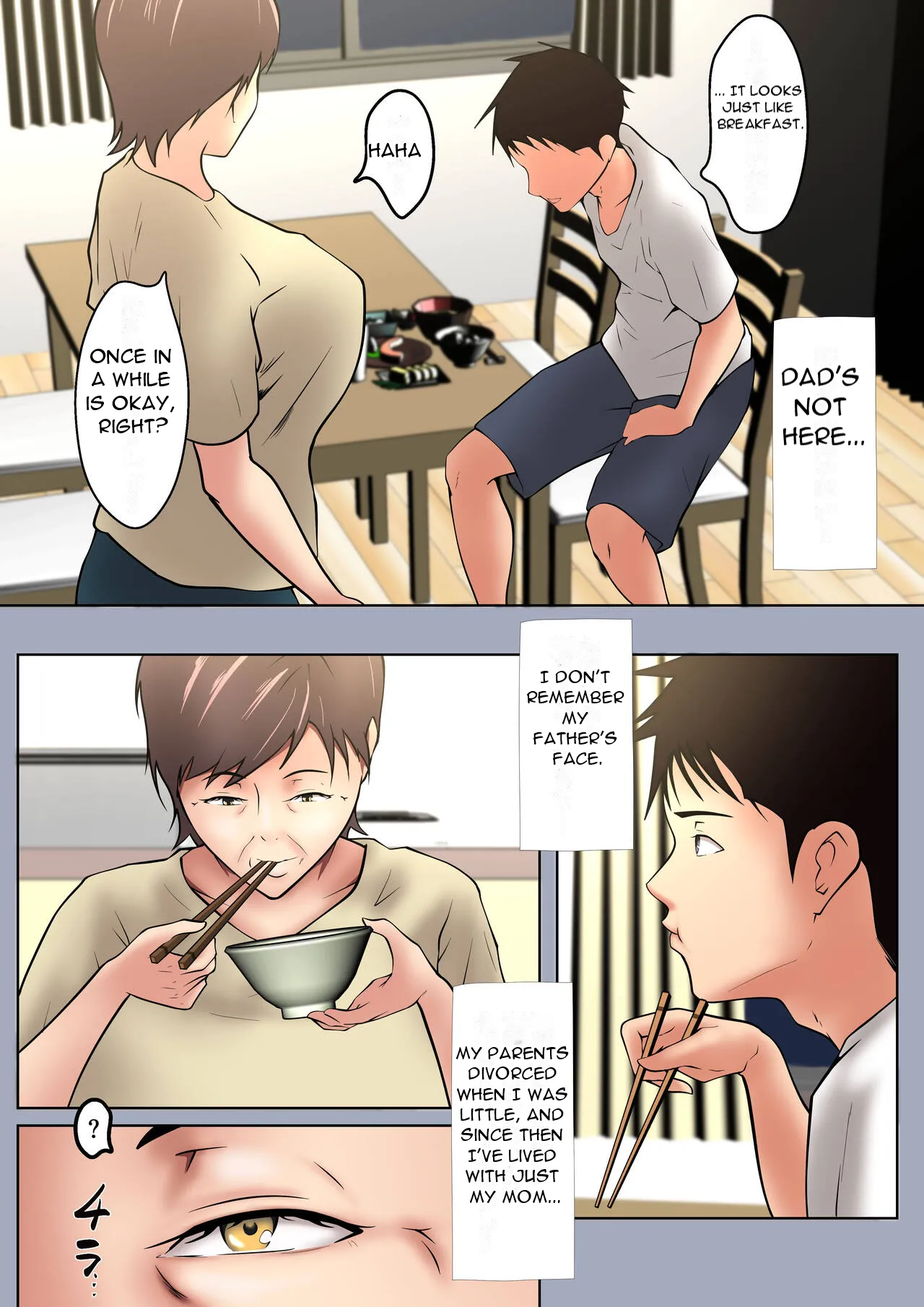[Pentacle (Shimipan)]Okaa-san ga Onanie Shiteita Node... | Because My Mom Was Masturbating...[English] [DarklordMTLs] Page 7