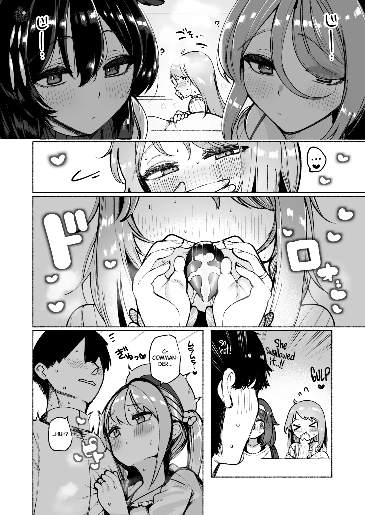 [Toto-taste (Suzuki Toto)]Shiratsuyu-gata Shimai to Okota de Yuuwaku Sakusei Ecchi | Getting Teased and Milked Dry Under the Kotatsu by the Shiratsuyu-Class Sisters(Kantai Collection -KanColle-) [English] [Black Grimoires] [Digital] Page 14