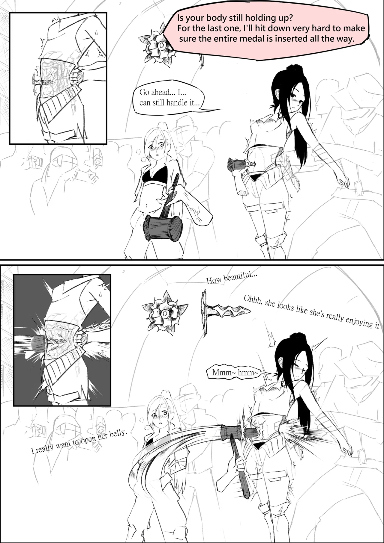 (R-18G)[ーYuna かみしろ(Pixiv)]High School Dance Competition Winners(English) Page 8