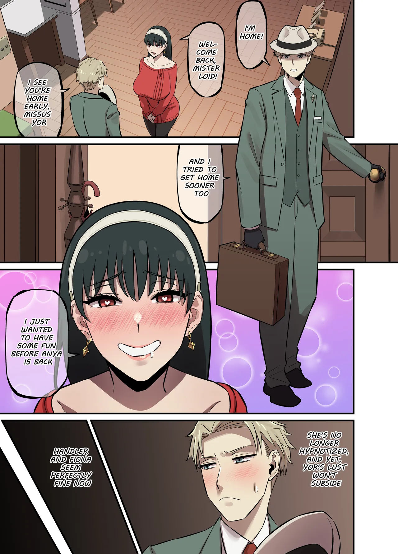 [AKAIMELON] [Full color]CRAZY SEX LIFE OF THE FORGER FAMILY(SPY X FAMILY) [English] Page 2