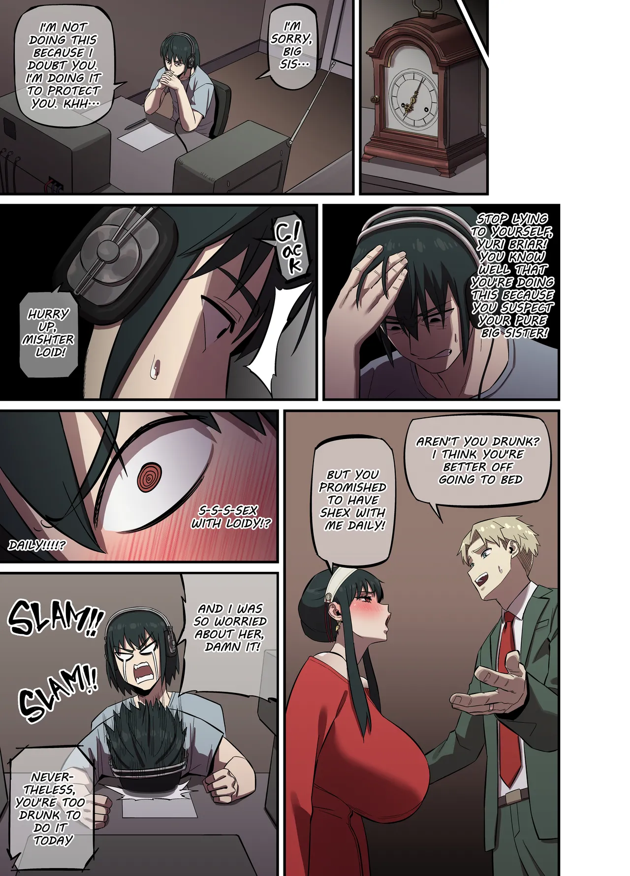[AKAIMELON] [Full color]CRAZY SEX LIFE OF THE FORGER FAMILY(SPY X FAMILY) [English] Page 24