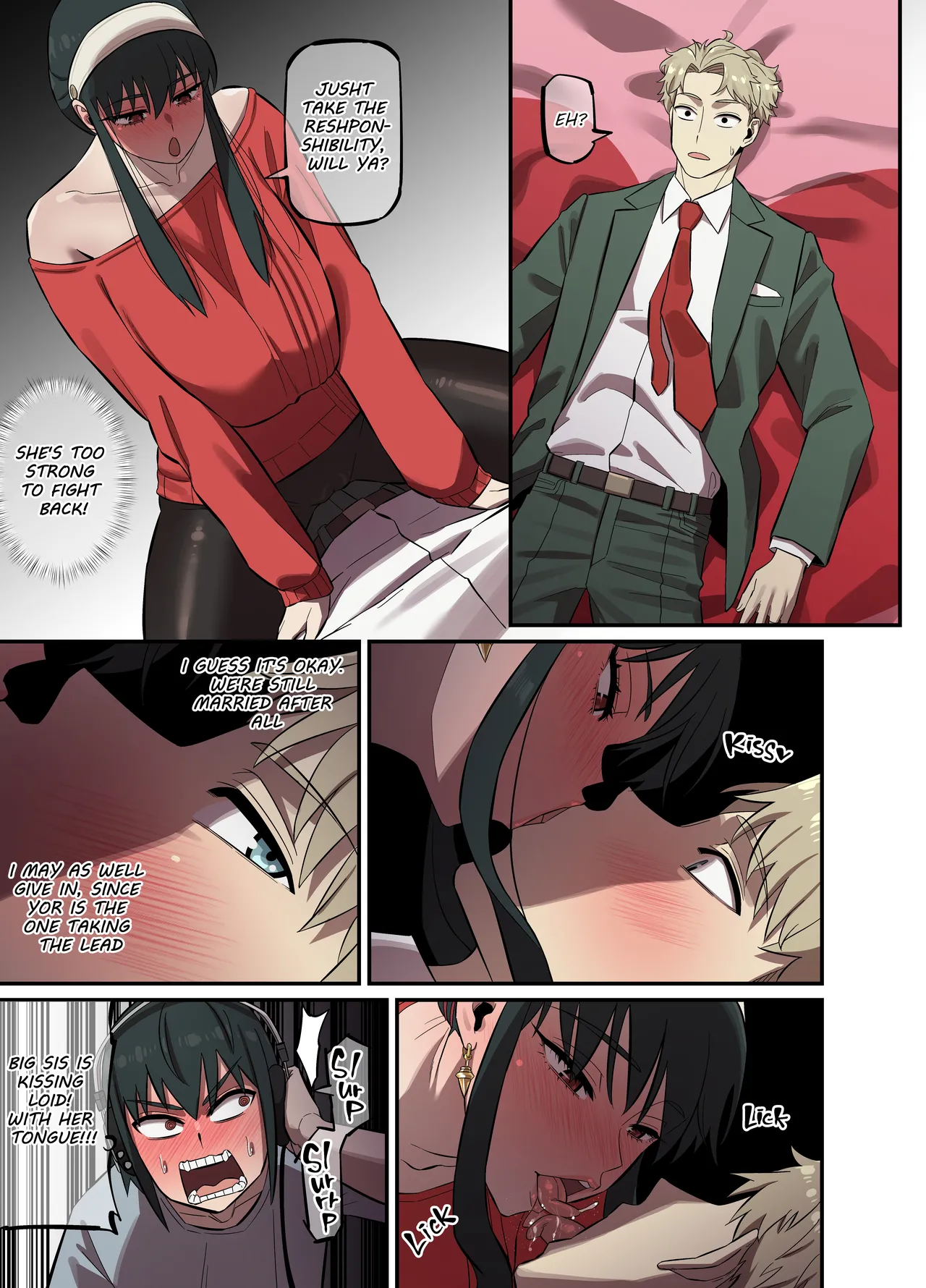 [AKAIMELON] [Full color]CRAZY SEX LIFE OF THE FORGER FAMILY(SPY X FAMILY) [English] Page 26