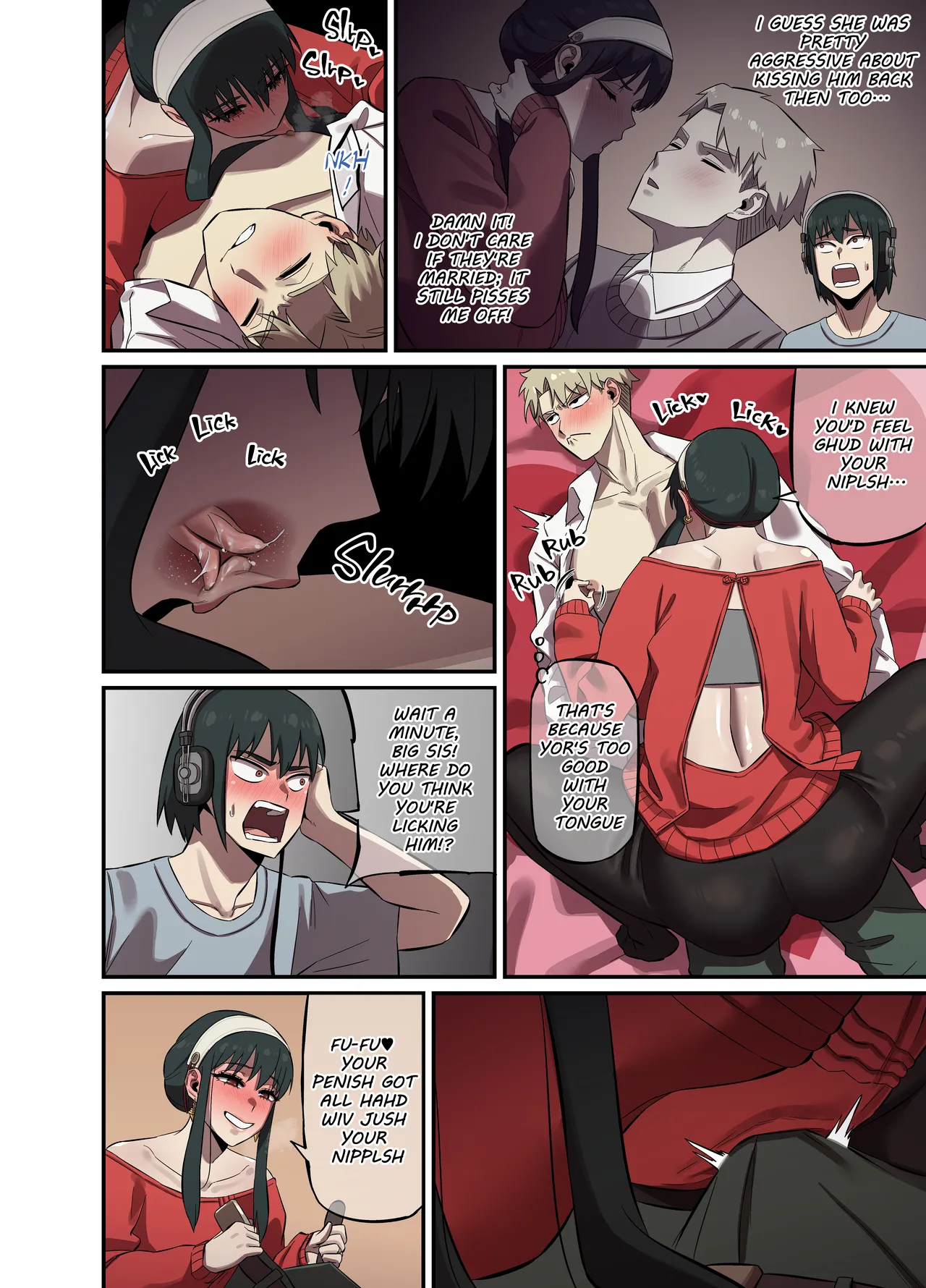 [AKAIMELON] [Full color]CRAZY SEX LIFE OF THE FORGER FAMILY(SPY X FAMILY) [English] Page 27