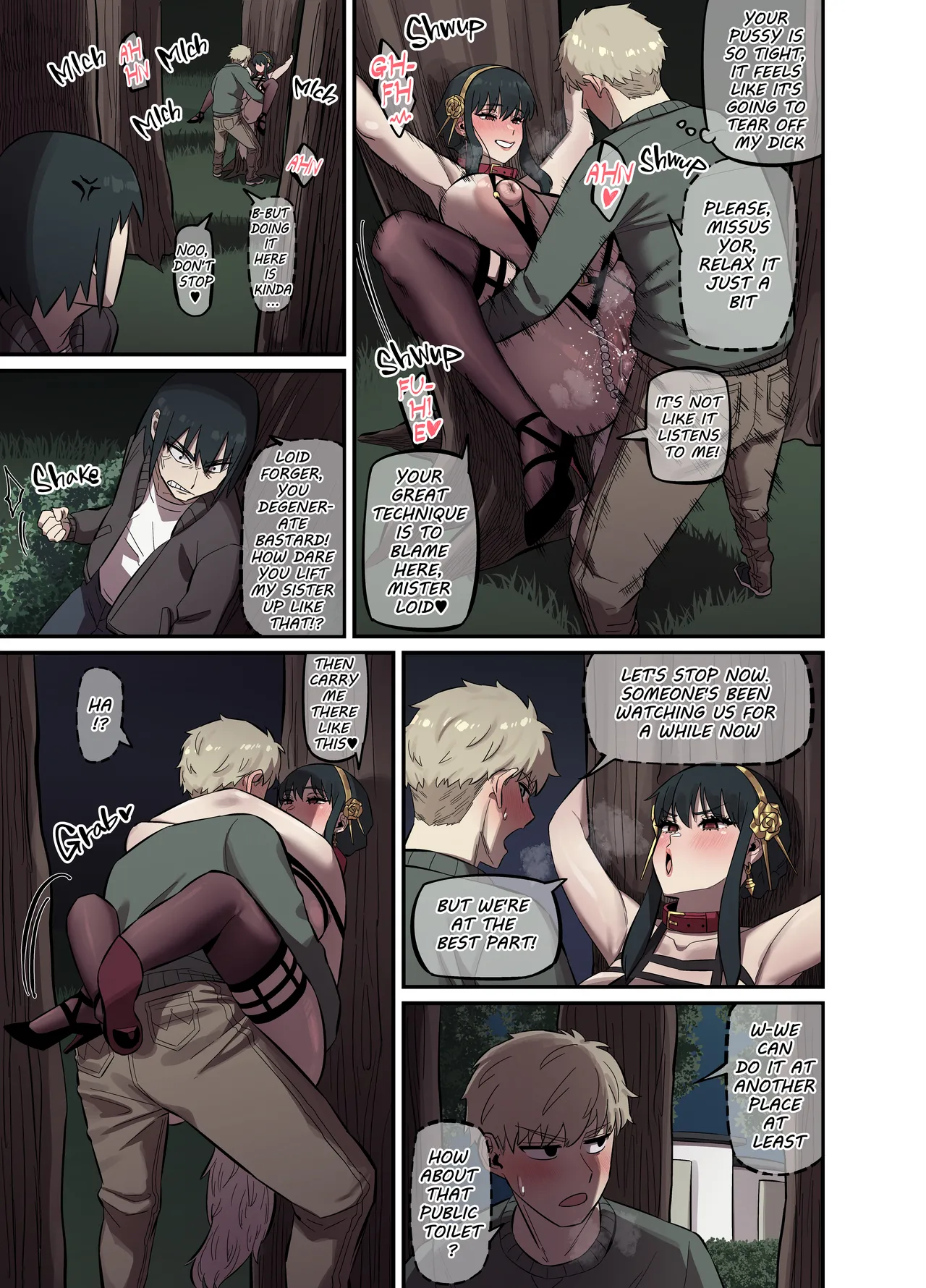 [AKAIMELON] [Full color]CRAZY SEX LIFE OF THE FORGER FAMILY(SPY X FAMILY) [English] Page 48