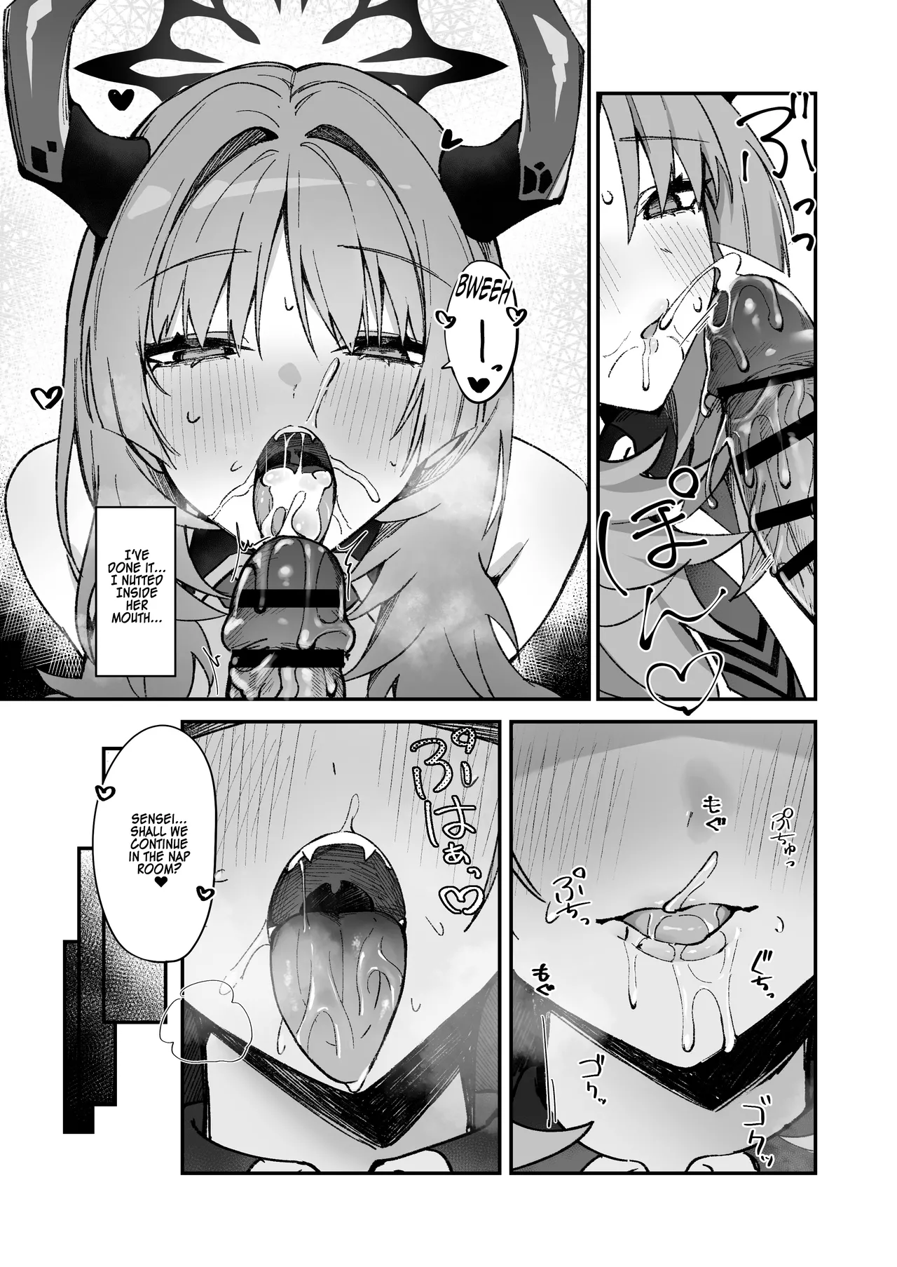 [Soborodon (Hiji Chaba)]Satsuki to Ichaicha Saimin Ecchi(Blue Archive) [English] [TSHH] [Digital] Page 11